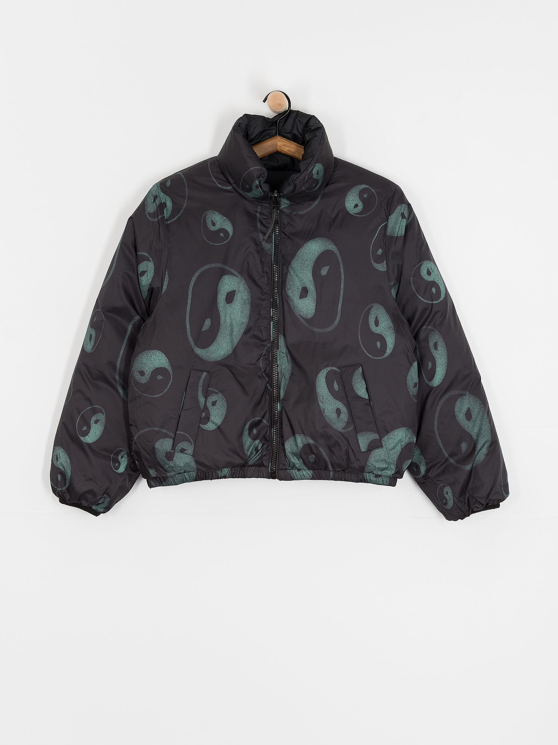 Bunda Volcom Stone Sense Reversible Puff Wmn (black)