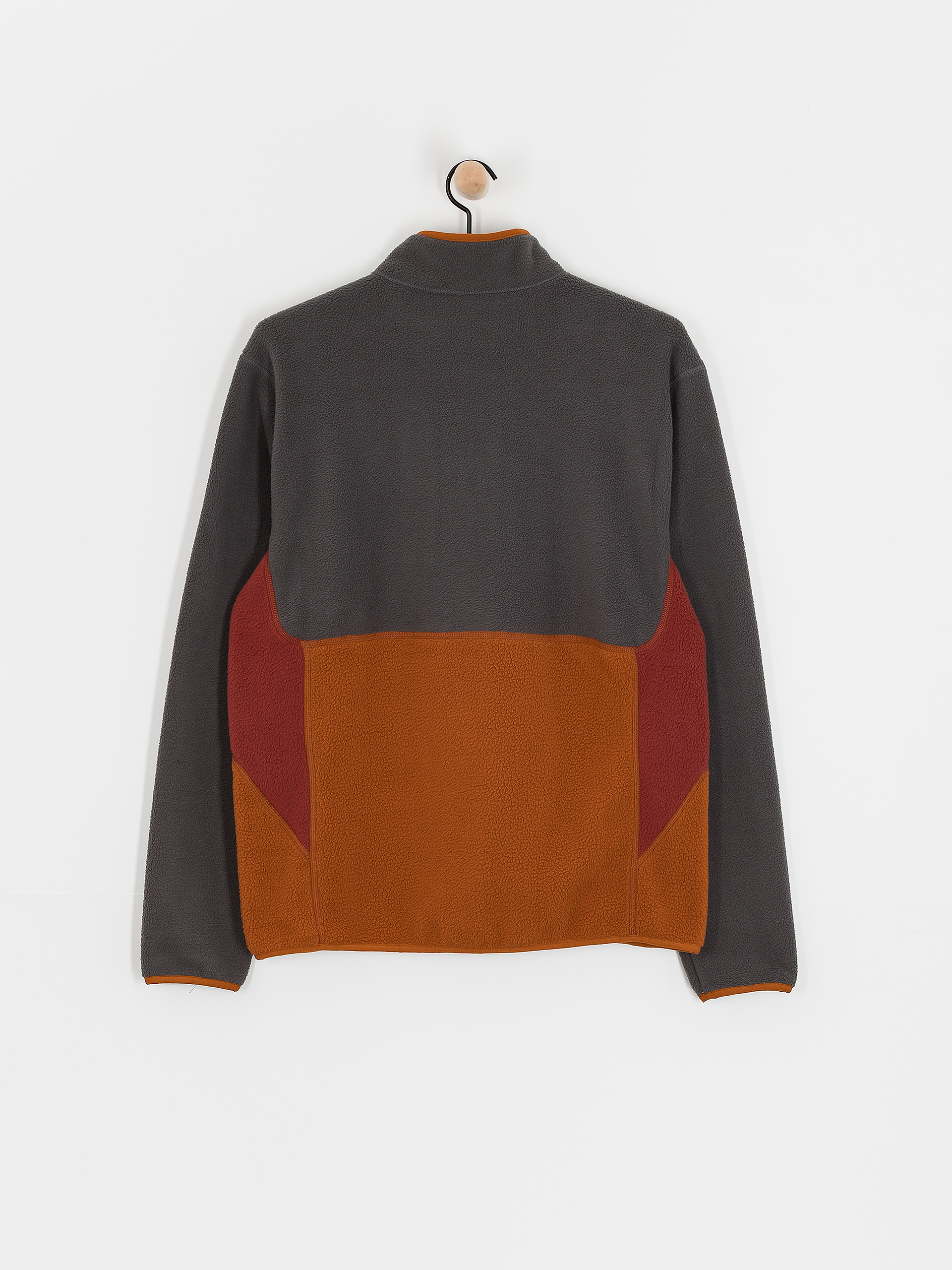 Pánska Termomikina  Volcom Fleecer Full Zip (charcoal)