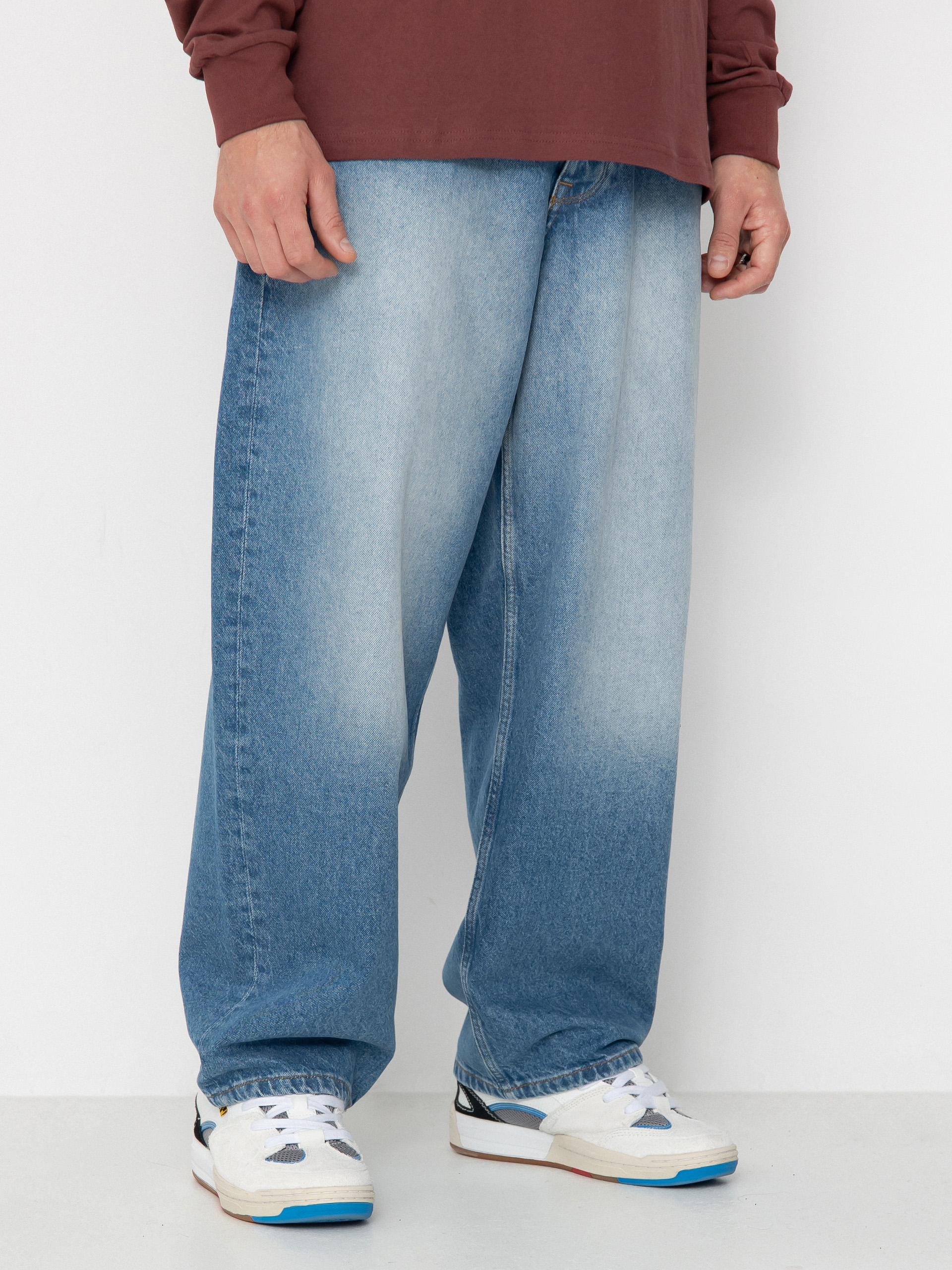 Nohavice Homeboy X Tra Monster Denim (vintage blue)