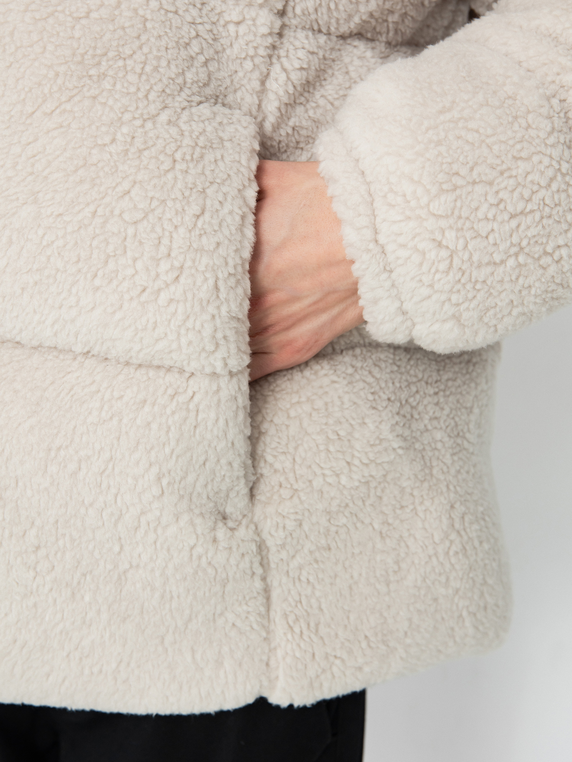 Bunda Columbia Puffect II Sherpa (dark stone)