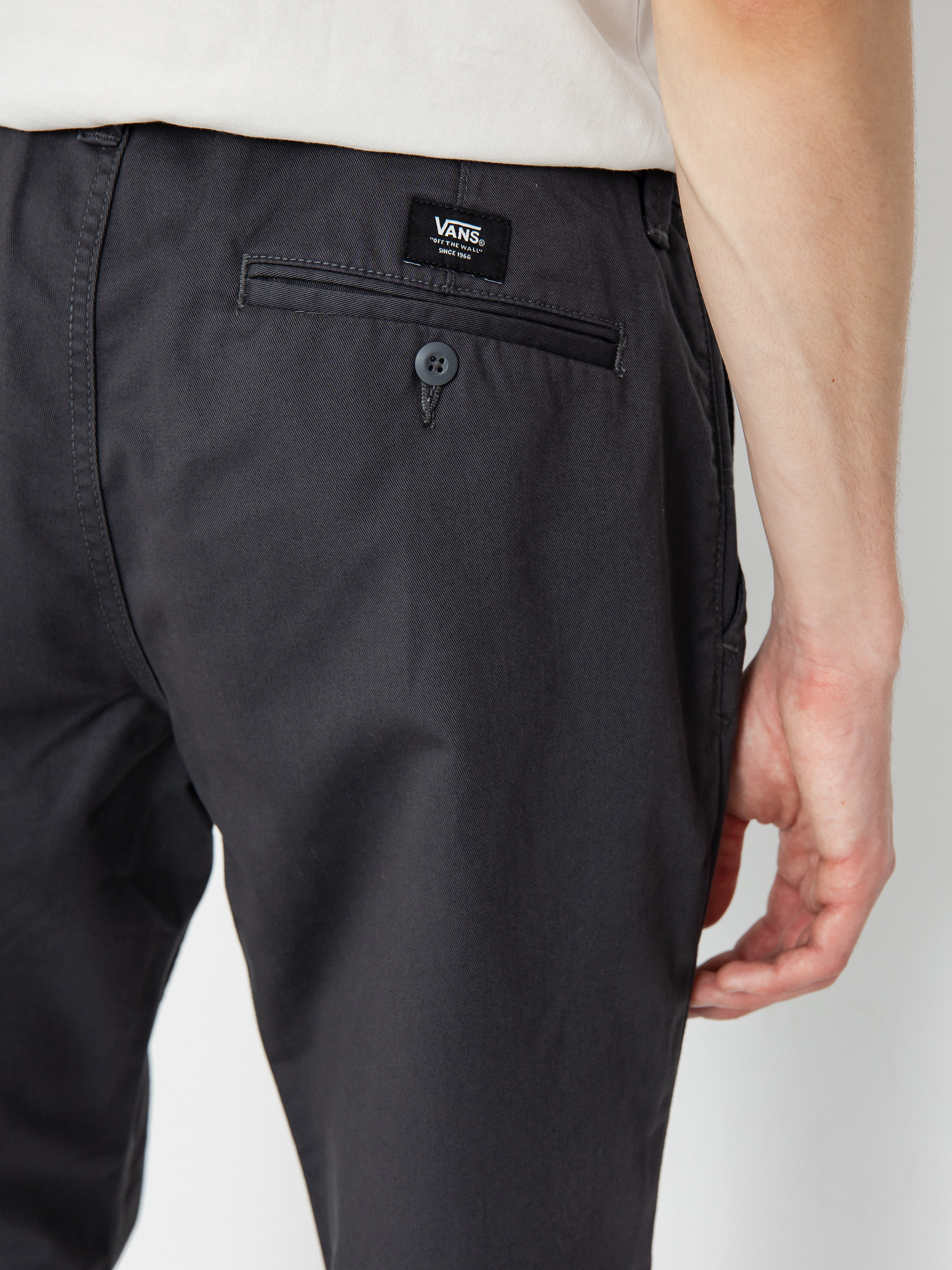 Nohavice Vans Authentic Chino Slim (asphalt)