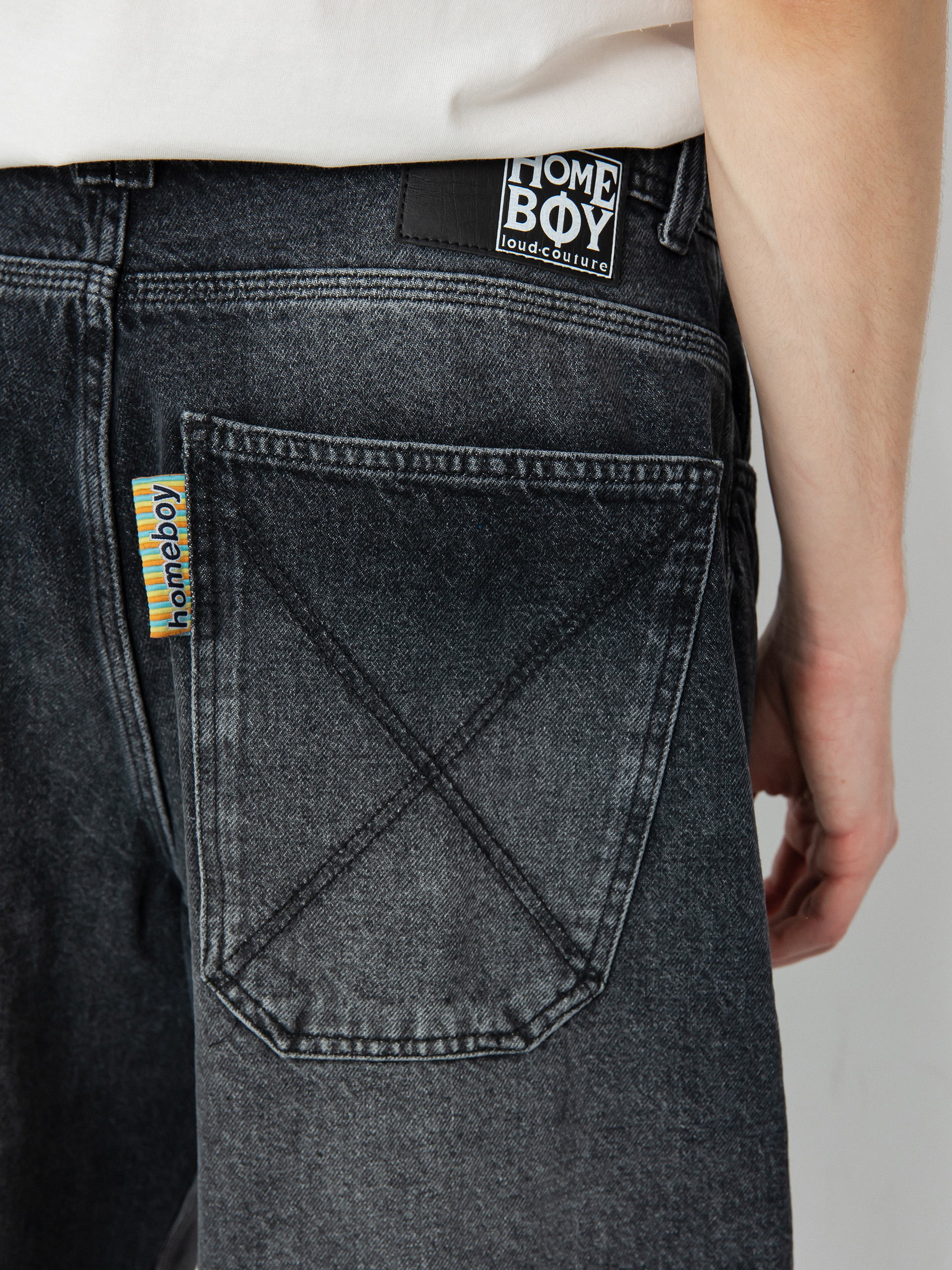 Nohavice Homeboy X Tra Monster Denim (vintage black)