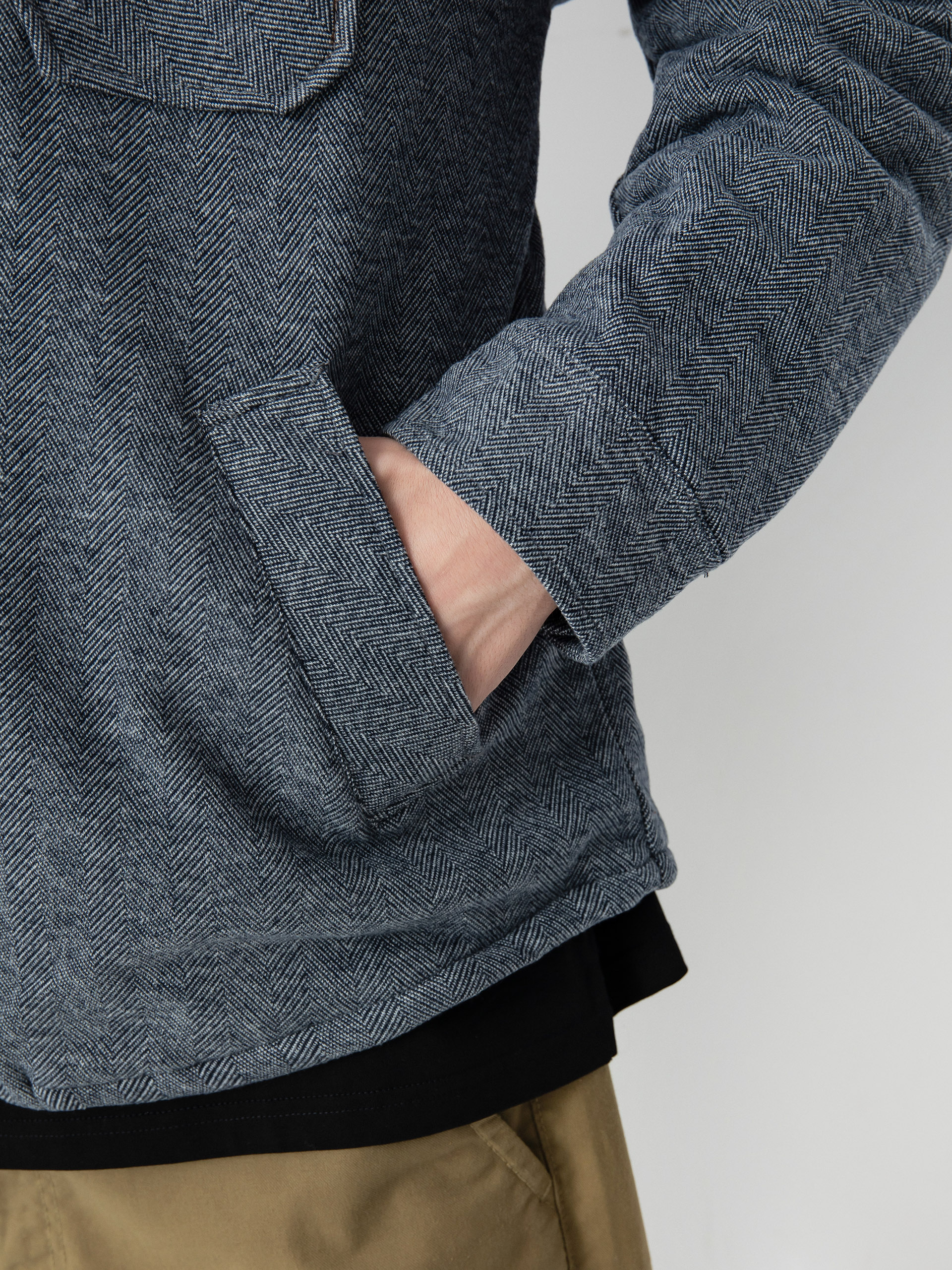 Bunda Brixton Durham Lined (black herringbone)