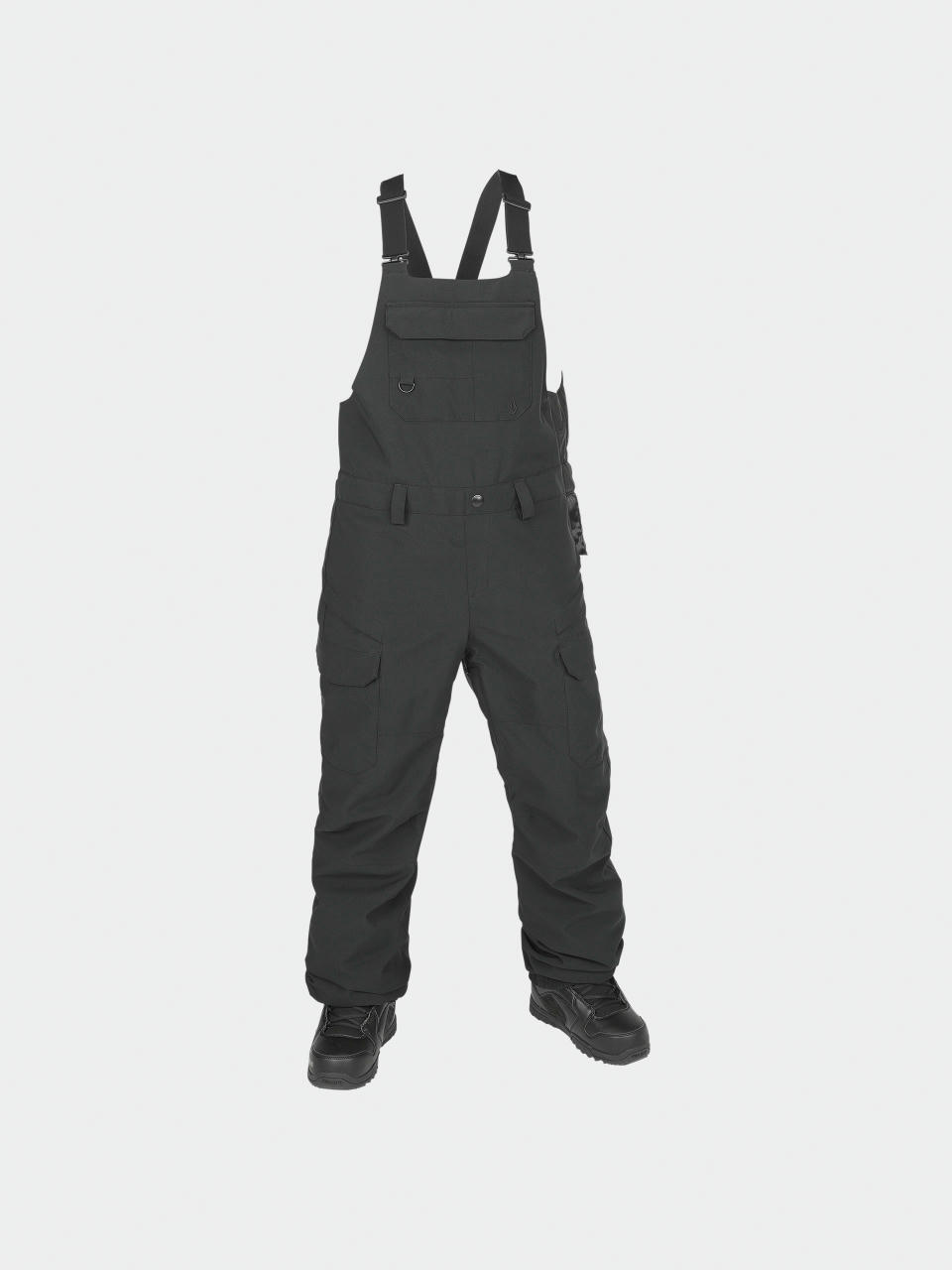 Dámske Snowboardové nohavice Volcom Creston 3D Stretch Bib Overall (black)