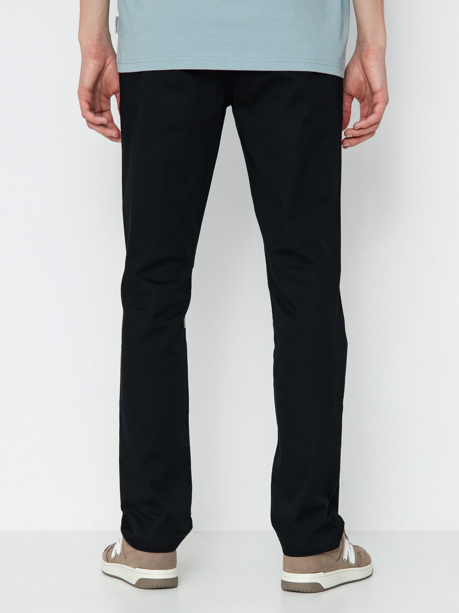 Nohavice Volcom Frickin Slim Stretch (black)
