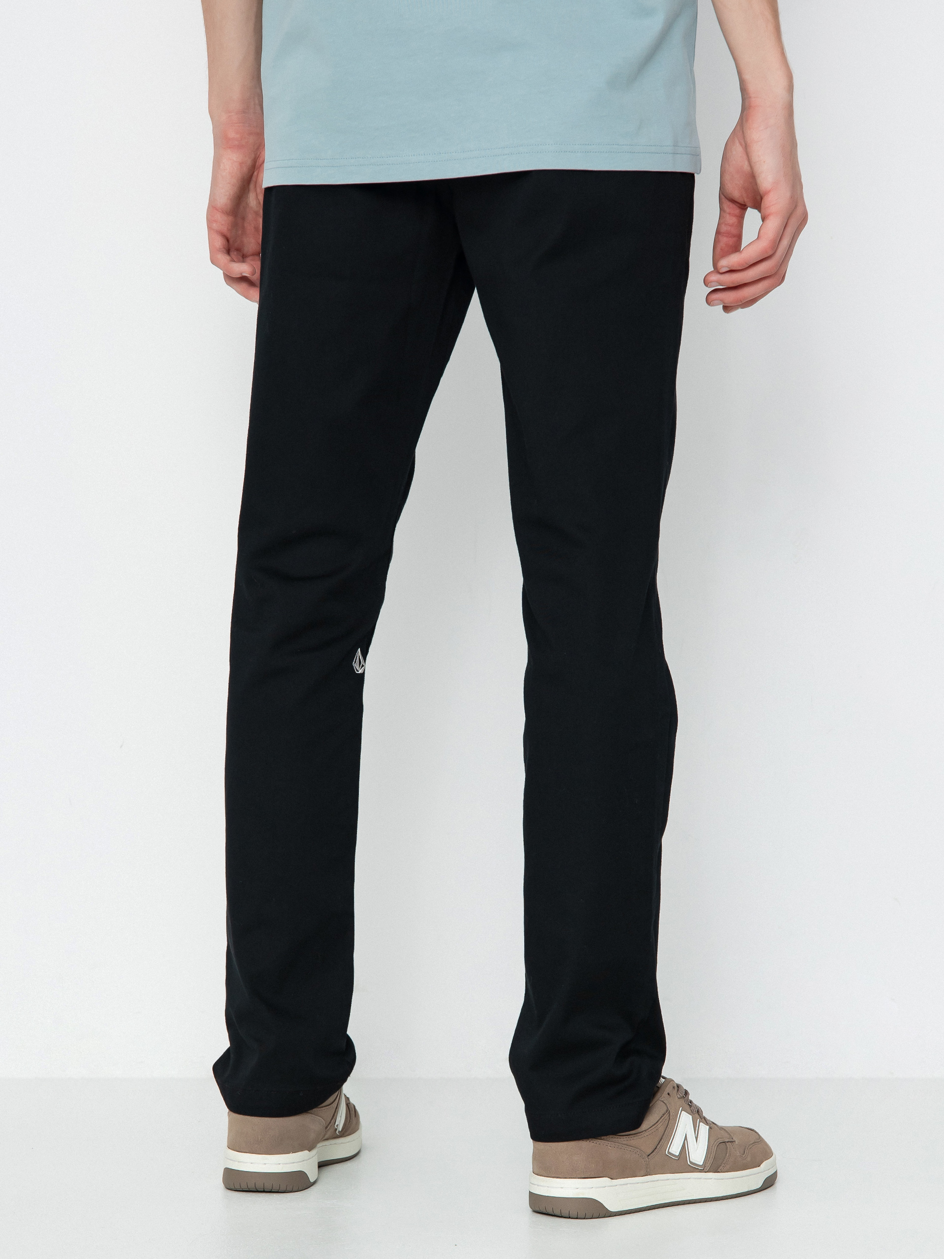 Nohavice Volcom Frickin Slim Stretch (black)