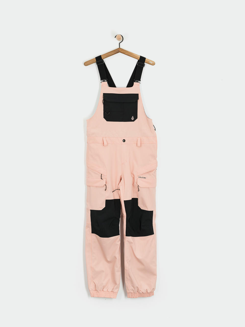 Dámske Snowboardové nohavice Volcom Creston 3D Stretch Bib Overall (coral haze)