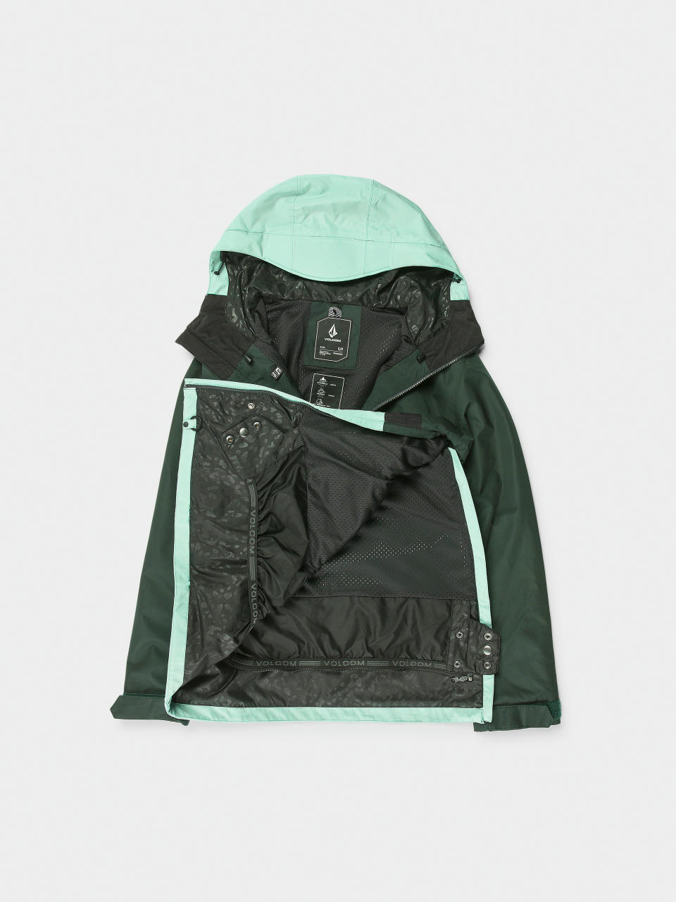 Dámska Snowboardová bunda Volcom Ashfield Pullover (wasabi)