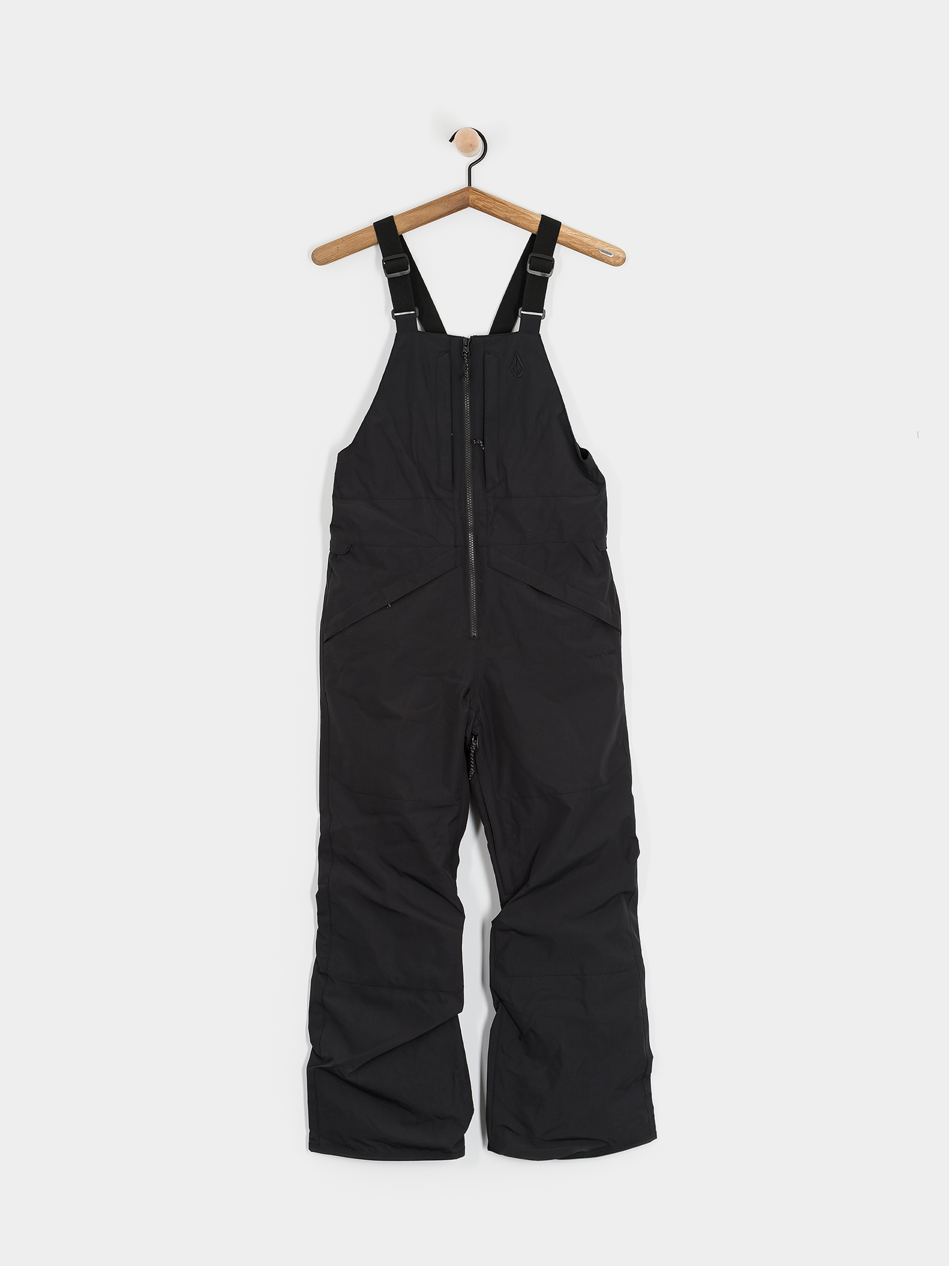 Snowboardovu00e9 nohavice Volcom Barkley Ins Bib Overall JR (black)
