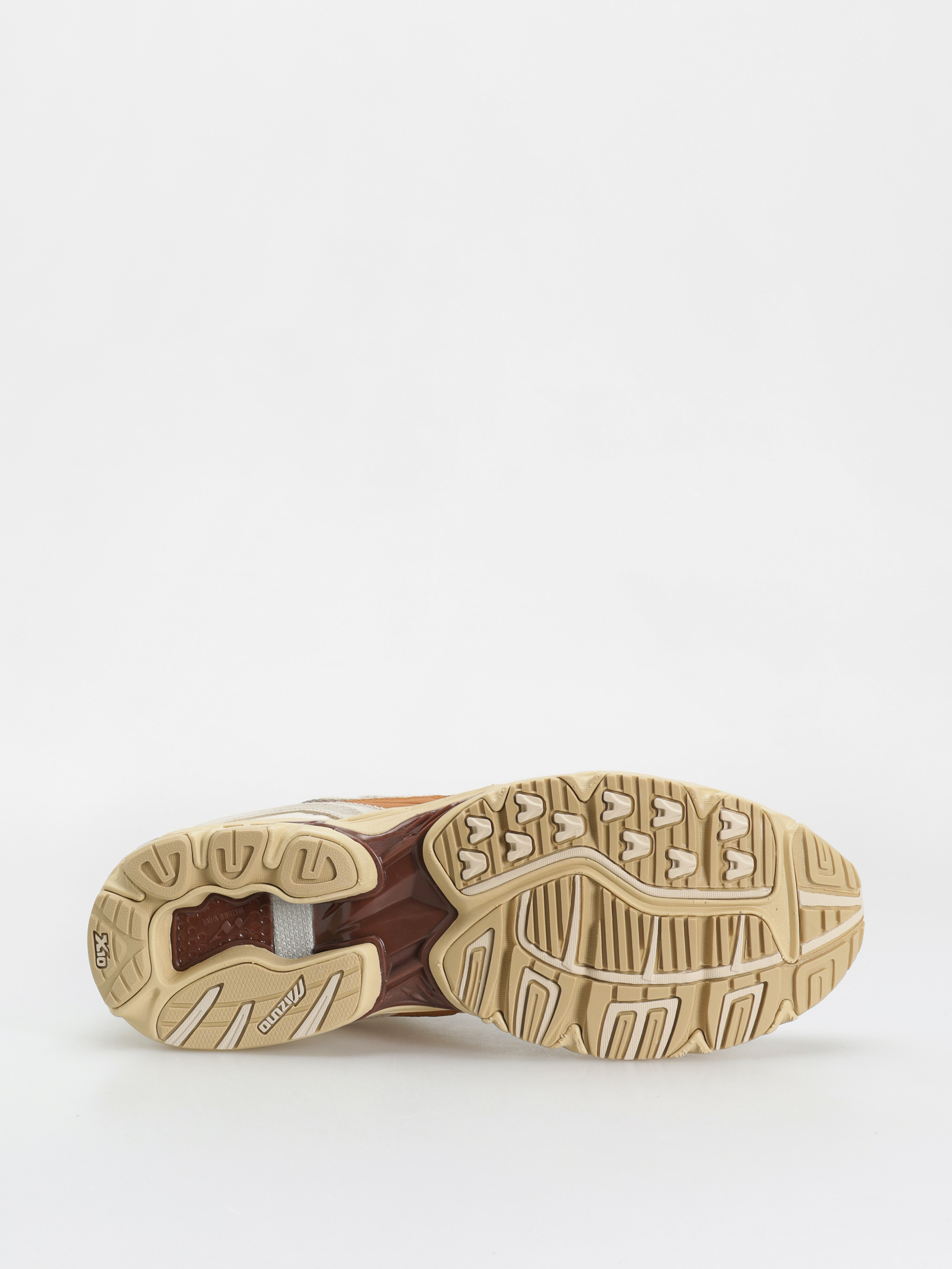 Topánky Mizuno Wave Rider 10 Premium (vintage khaki/summer sand/pumpkin spice)