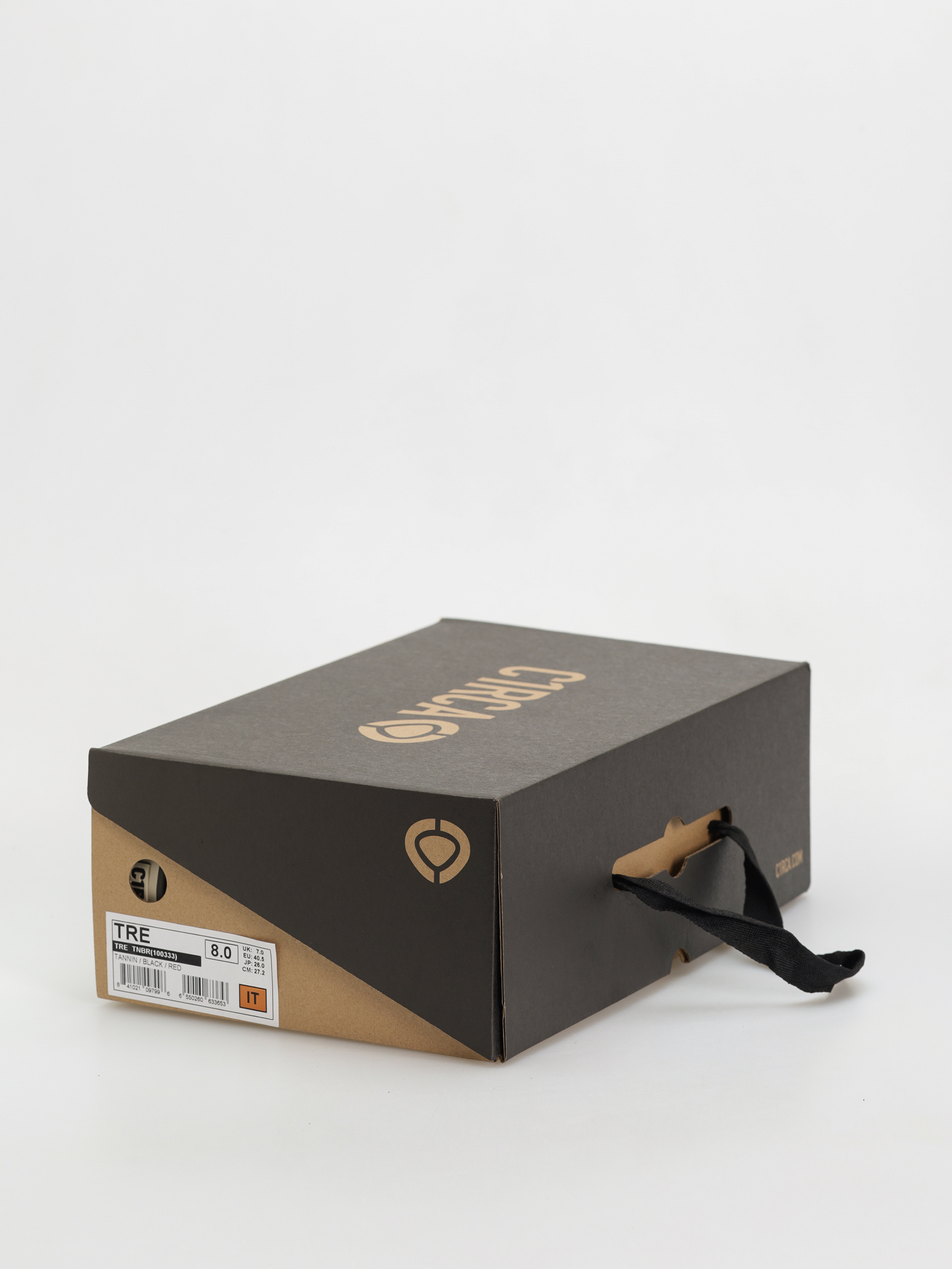 Topánky Circa Tre (tannin/black/red)