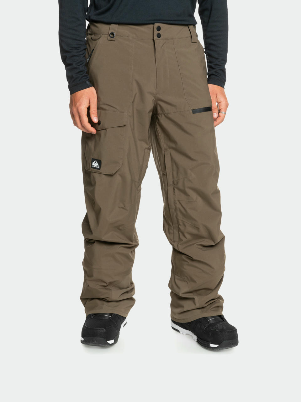 Pánske Snowboardové nohavice Quiksilver Utility (canteen)