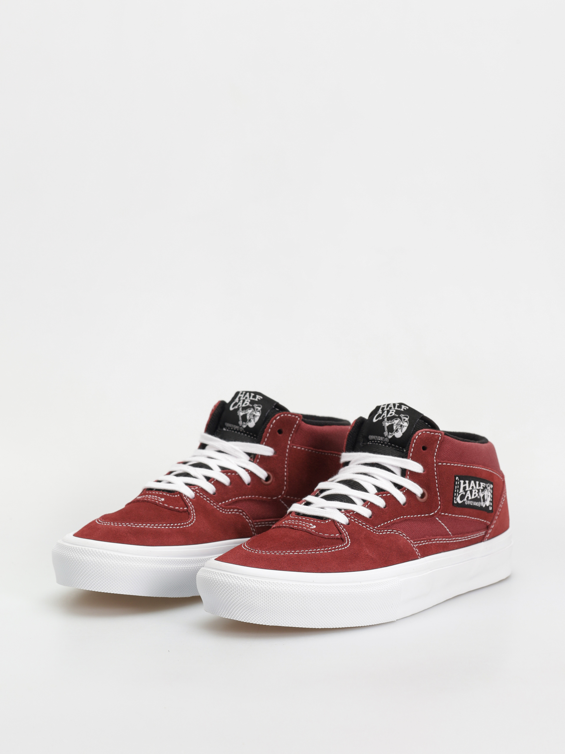 Topánky Vans Skate Half Cab (burgundy/white)