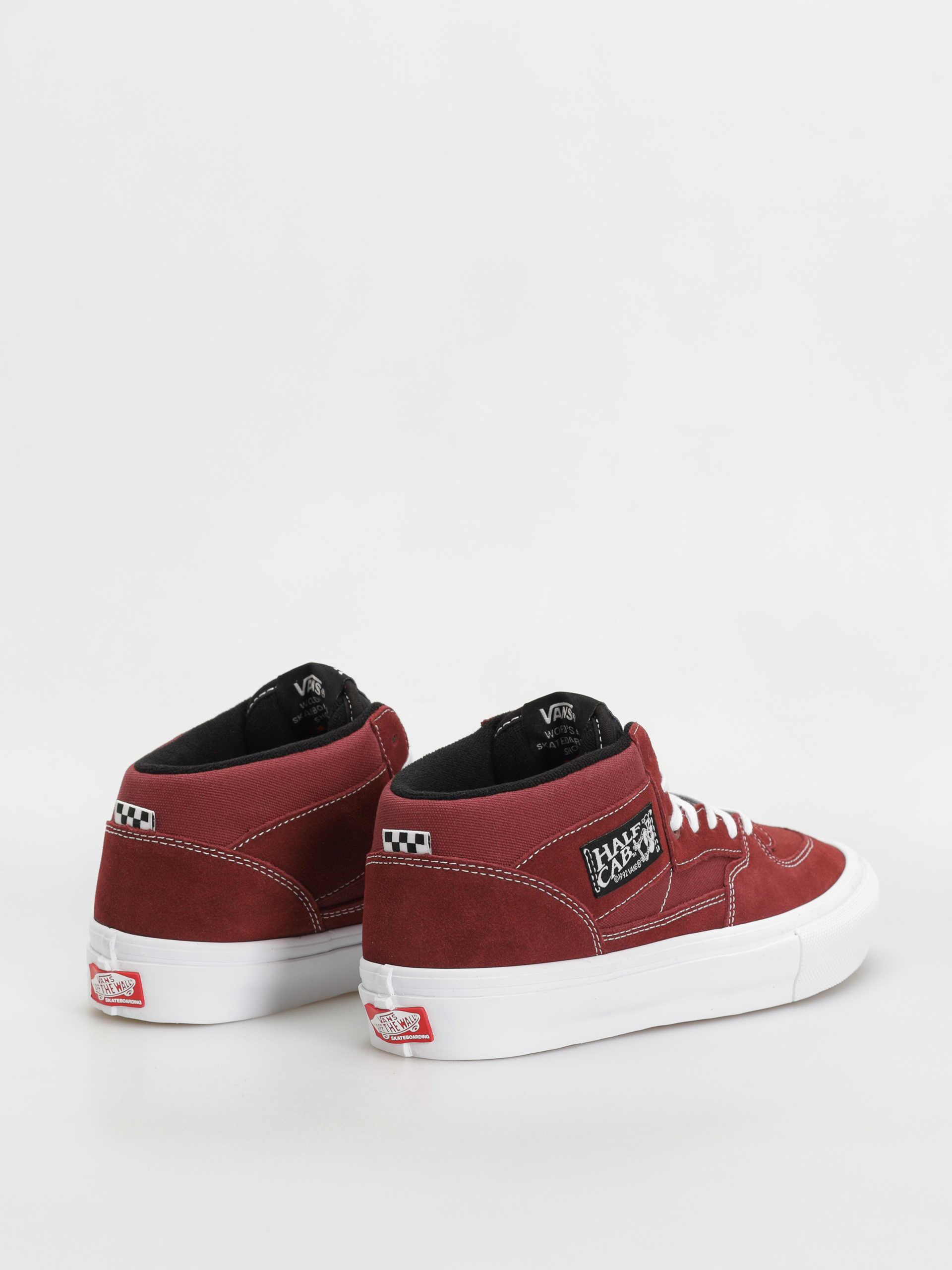 Topánky Vans Skate Half Cab (burgundy/white)