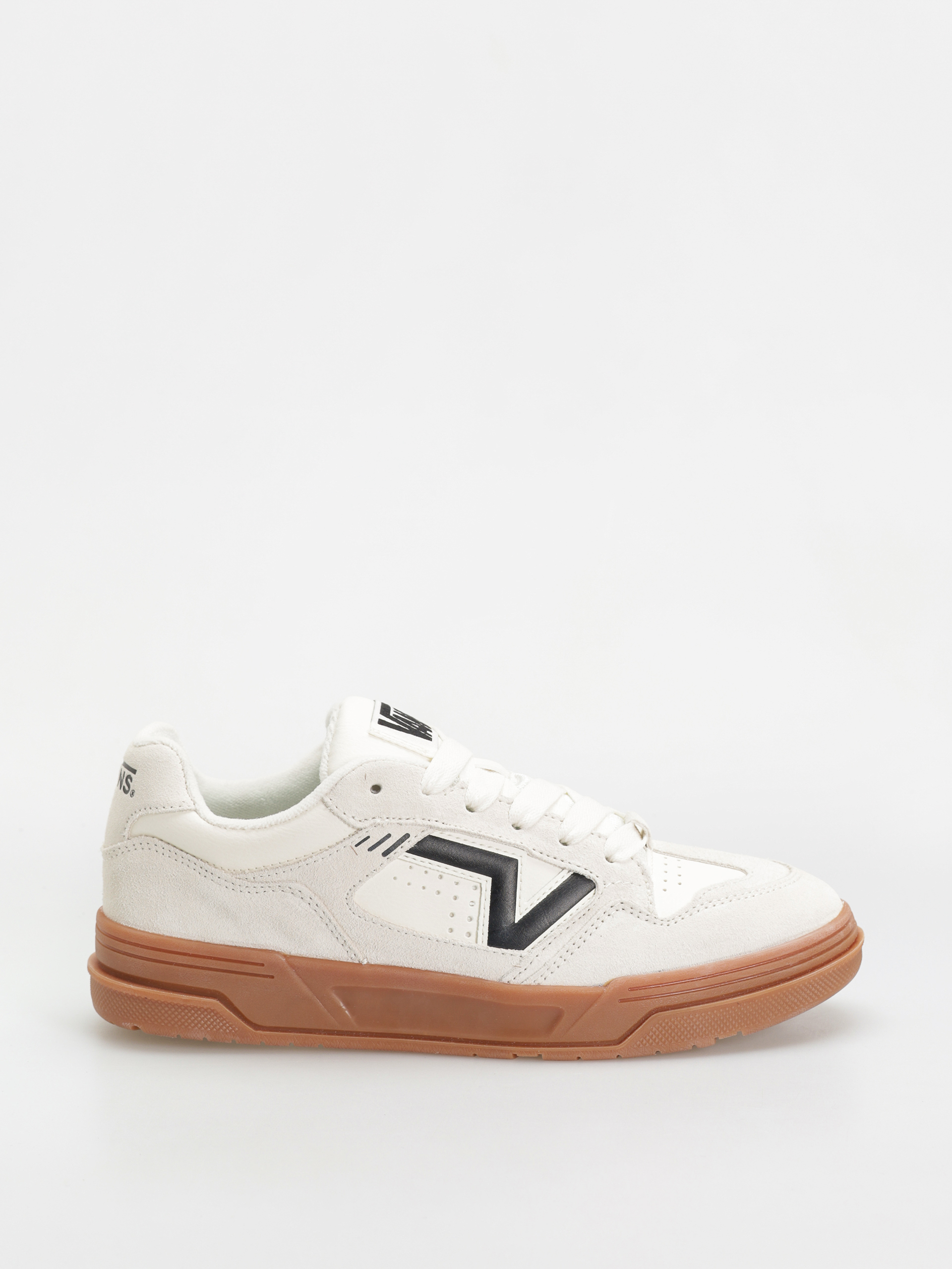 Topu00e1nky Vans Upland (suede marshmallow/gum)