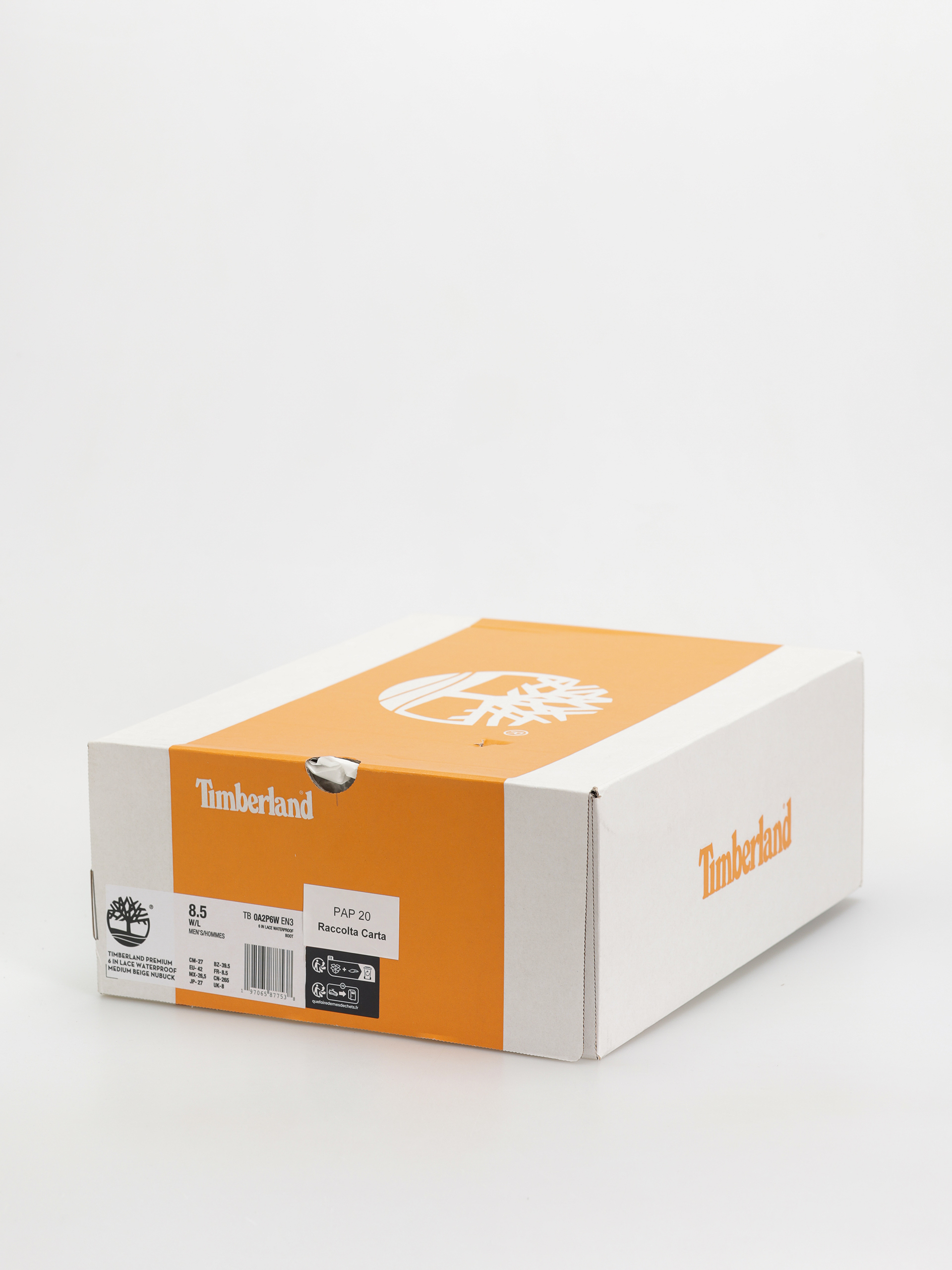 Zimné topánky Timberland Premium 6 Inch (medium beige nubuck)