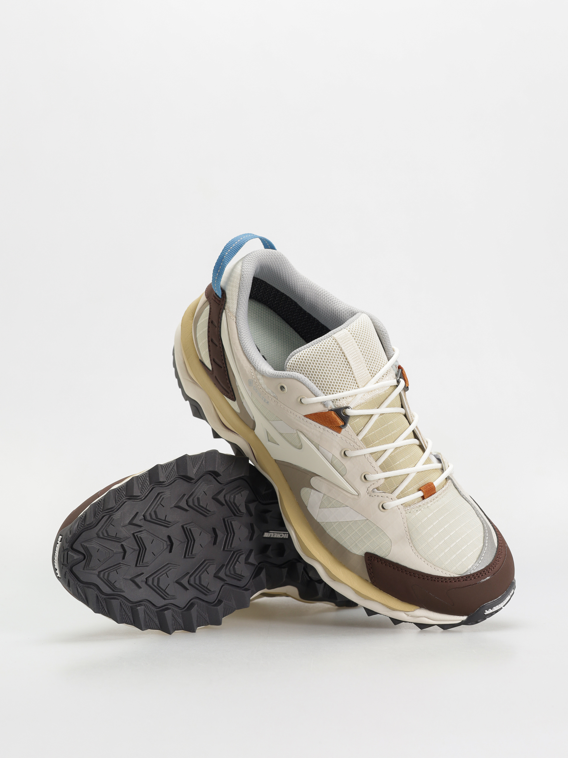 Topánky Mizuno Wave Mujin TL GTX (summer sand/pristine/chicory coffee)