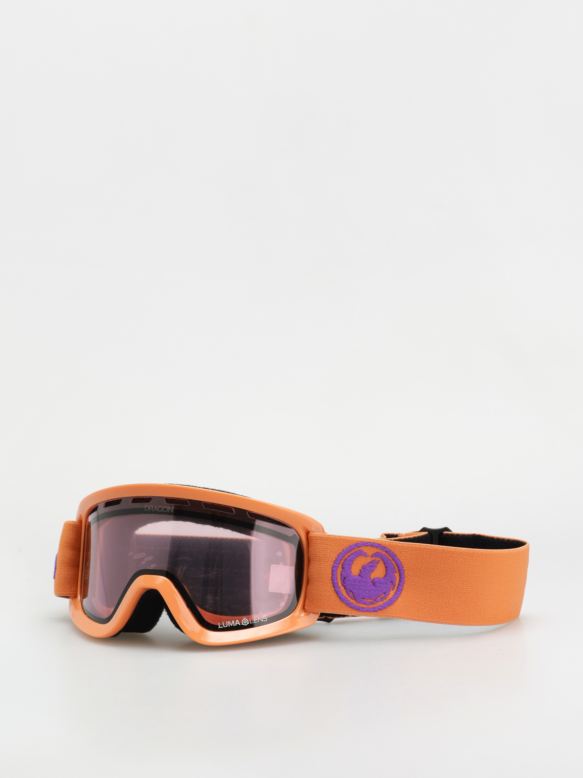 Snowboardovu00e9 okuliare Dragon LIL D JR (apricot/lumalens light rose)