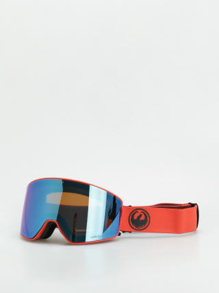 Snowboardové okuliare Dragon PXV2 (flame/lumalens blue ion+lumalens light rose)