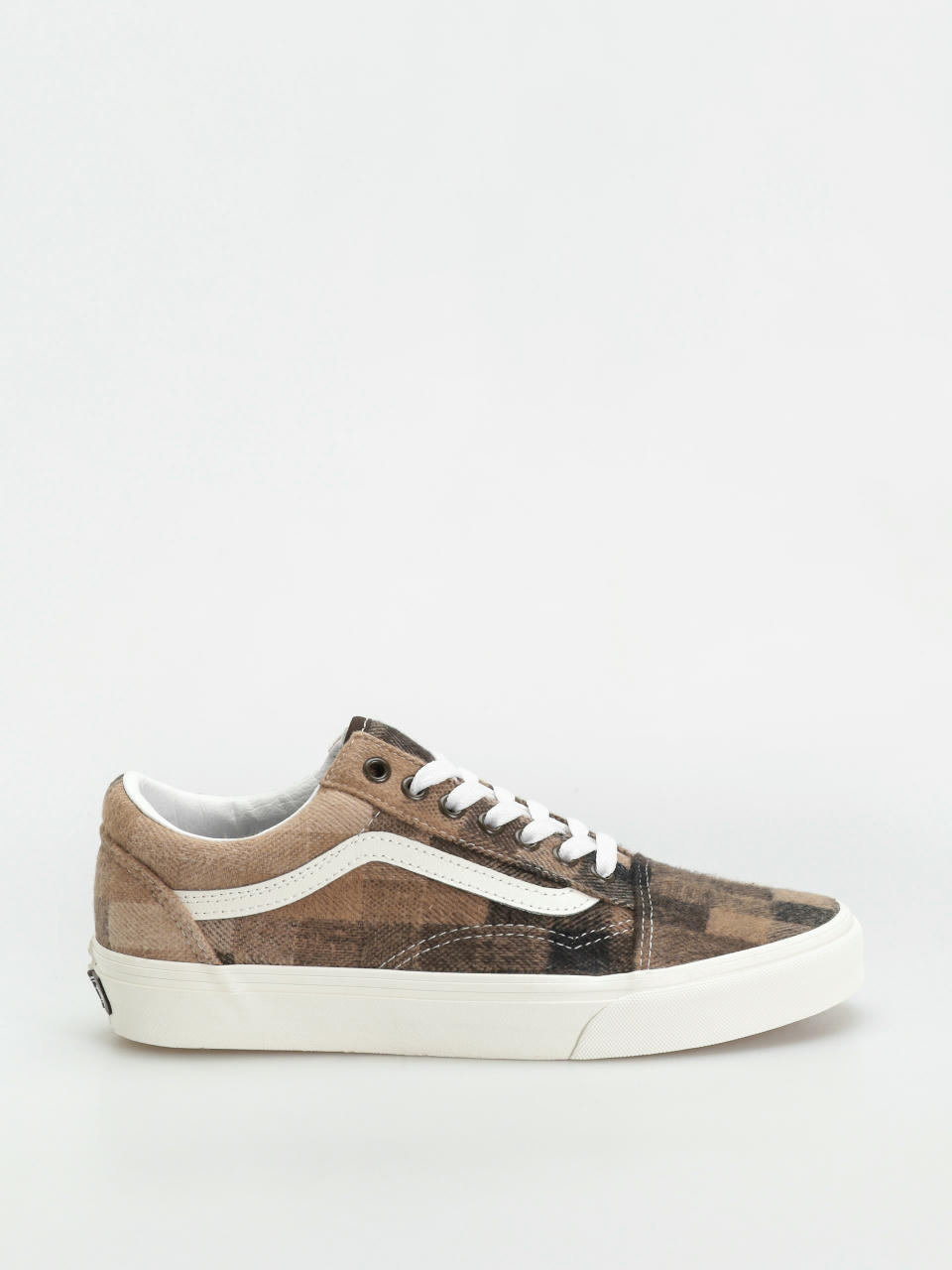 Topánky Vans Old Skool (sweater check brown)