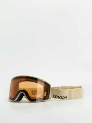 Snowboardové okuliare Dragon PXV2 (raw/lumalens amber+lumalens midnight)