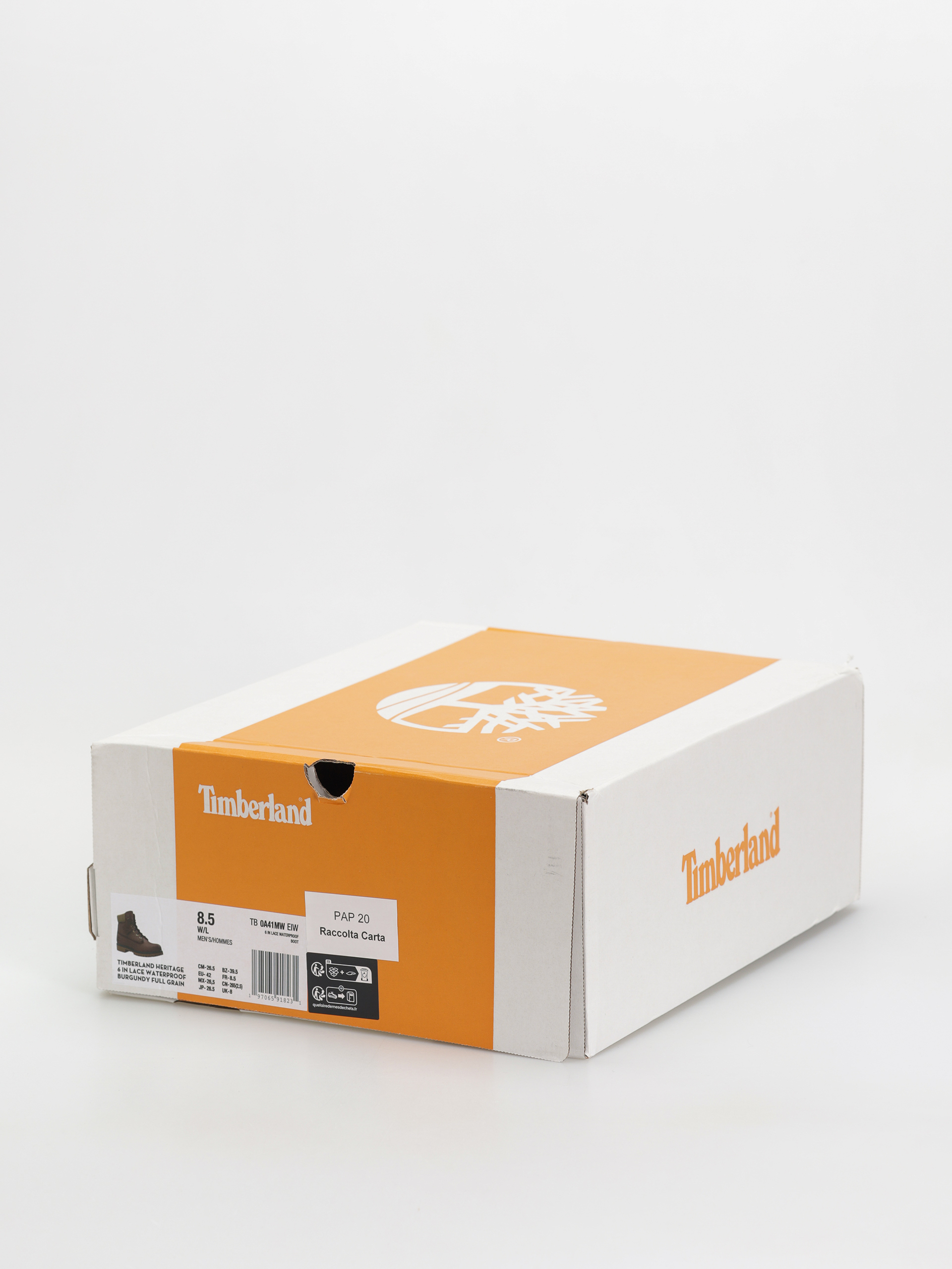 Zimné topánky Timberland Heritage 6 Inch (burgundy full grain)