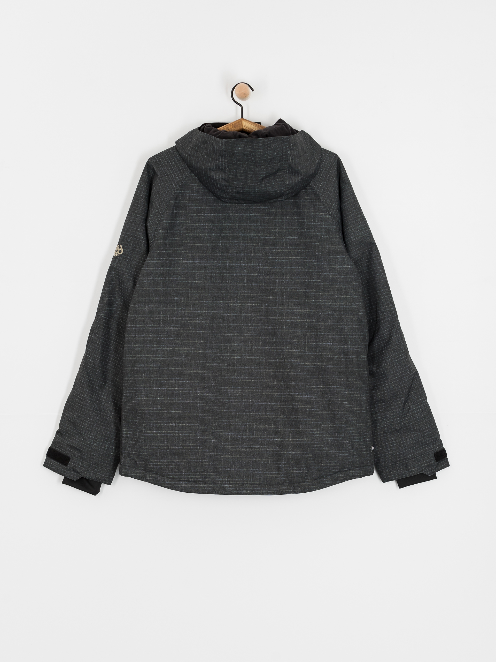 Pánska Snowboardová bunda 686 Geo Insulated (black ripstop colorblock)