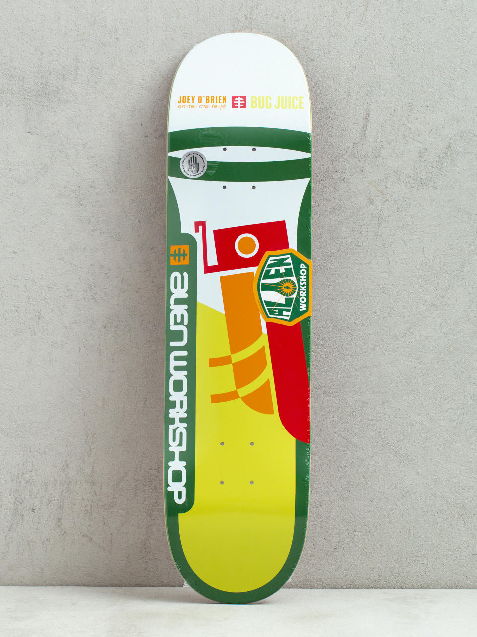 Doska Alienworkshop Joey Obrien Bug Juice (white/green/red)