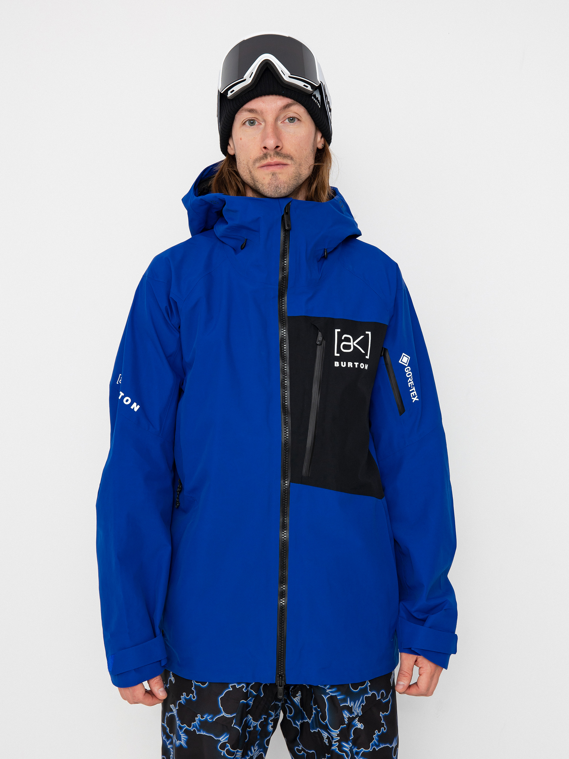 Pánska Snowboardová bunda Burton Ak Gore Tex Cyclic (jake blue/true black)