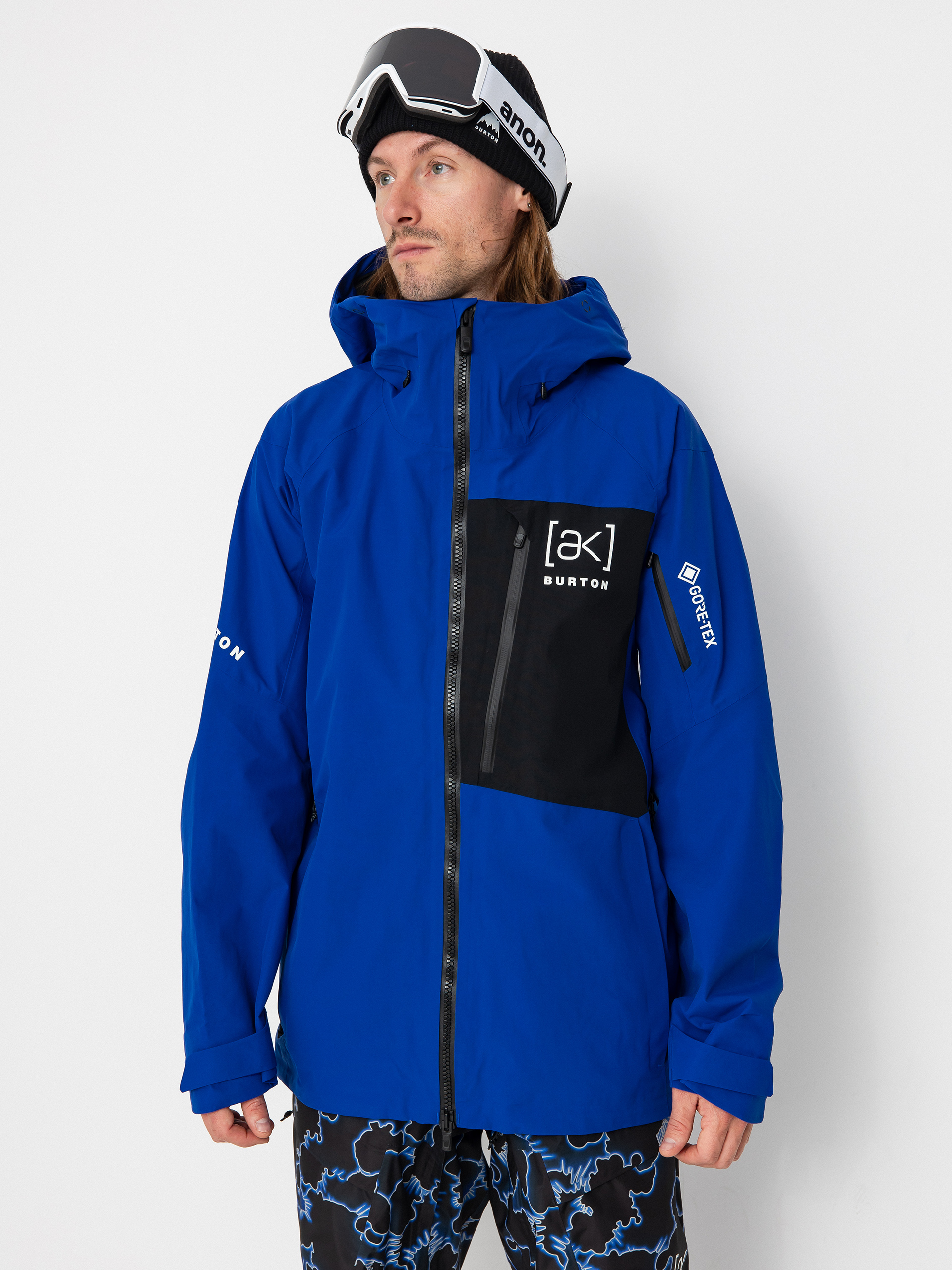 Pánska Snowboardová bunda Burton Ak Gore Tex Cyclic (jake blue/true black)