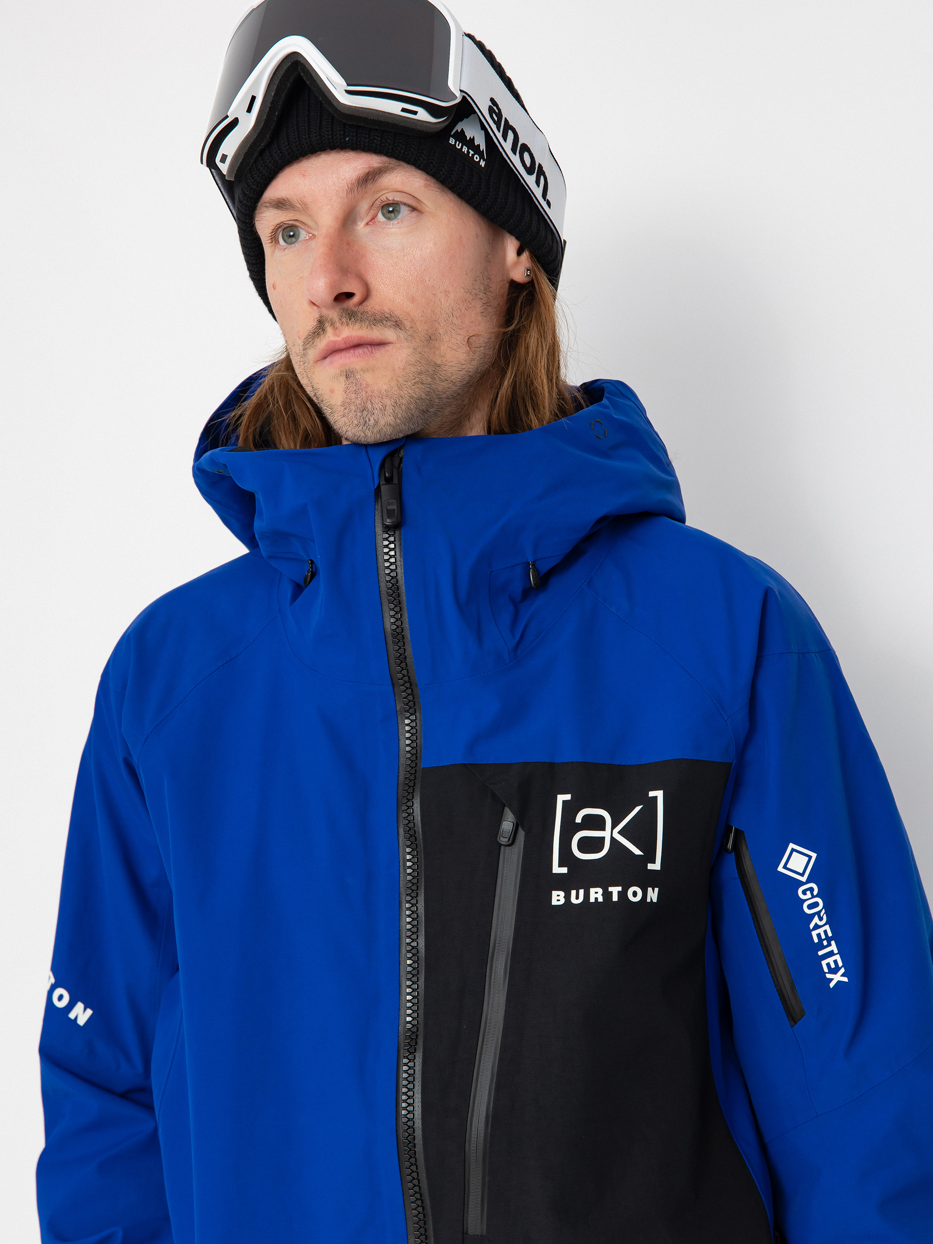 Pánska Snowboardová bunda Burton Ak Gore Tex Cyclic (jake blue/true black)