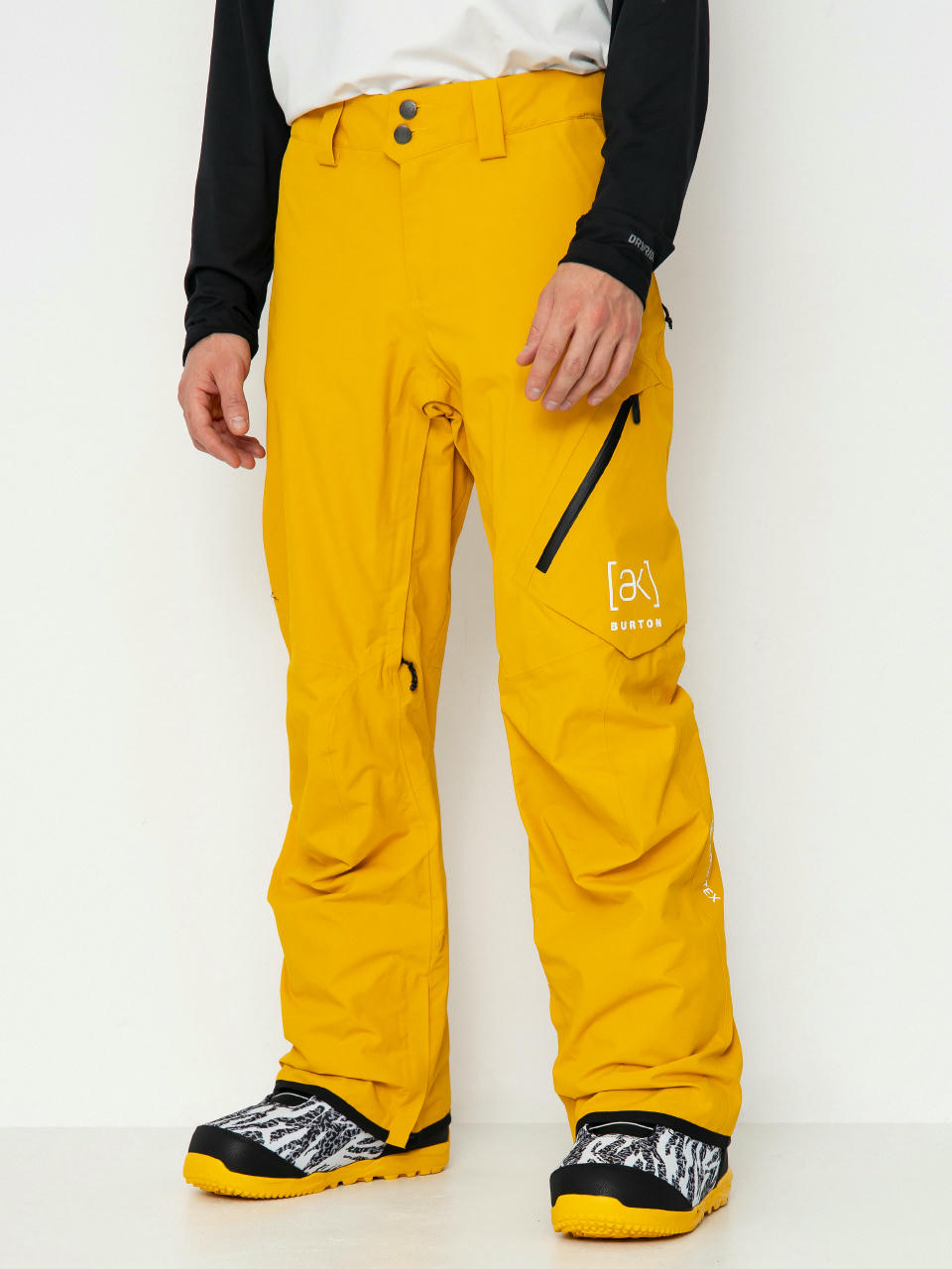 Pánske Snowboardové nohavice Burton Ak Gore Tex Cyclic (goldenrod)