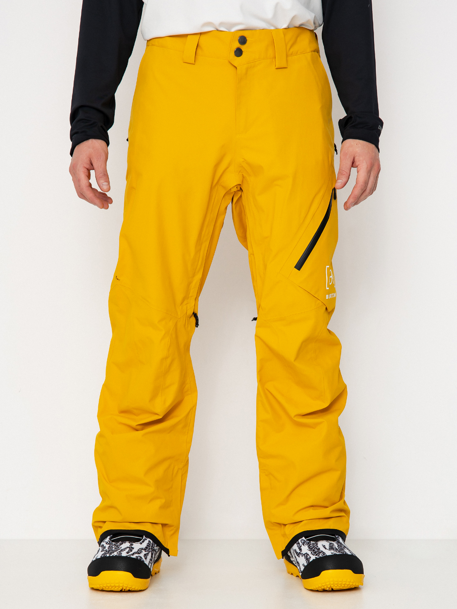 Pánske Snowboardové nohavice Burton Ak Gore Tex Cyclic (goldenrod)