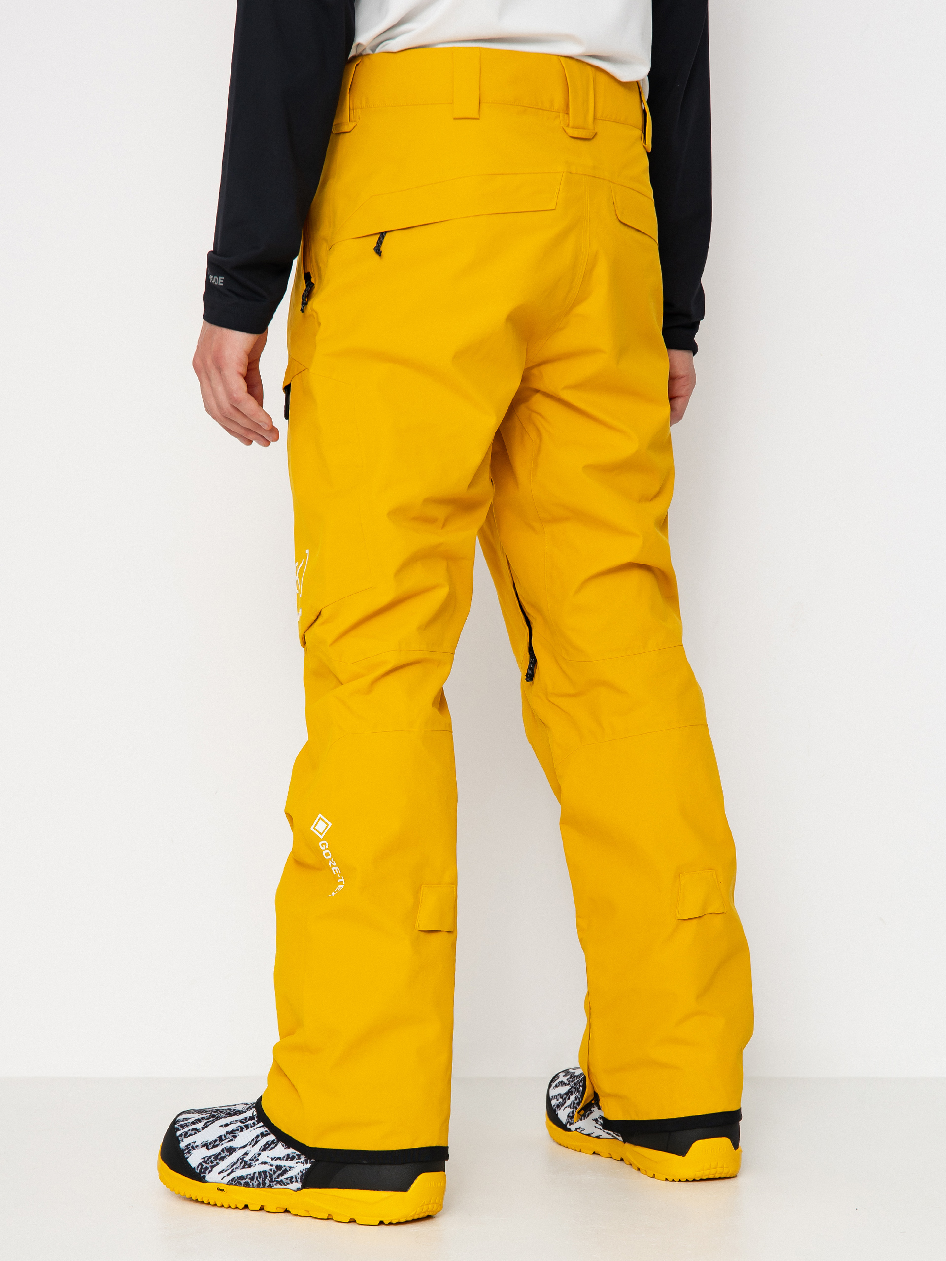 Pánske Snowboardové nohavice Burton Ak Gore Tex Cyclic (goldenrod)
