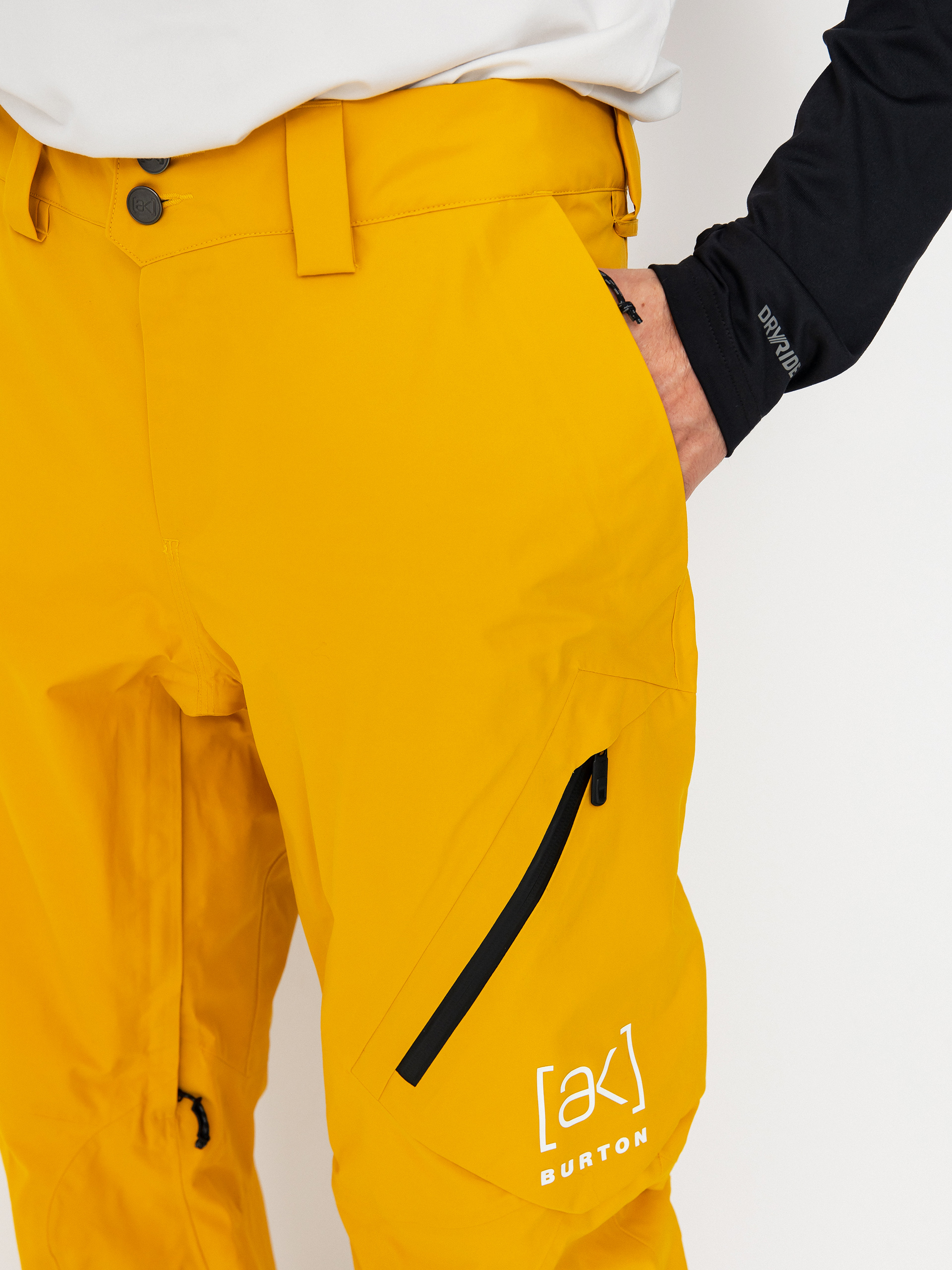 Pánske Snowboardové nohavice Burton Ak Gore Tex Cyclic (goldenrod)