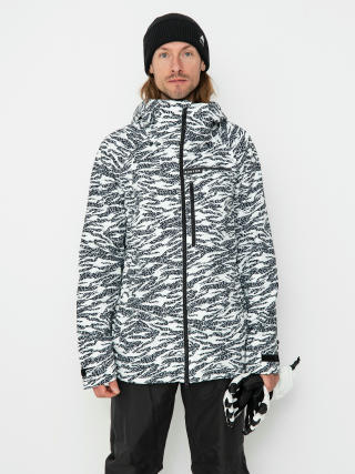 Snowboardová bunda Burton Lodgepole (zebra camo)