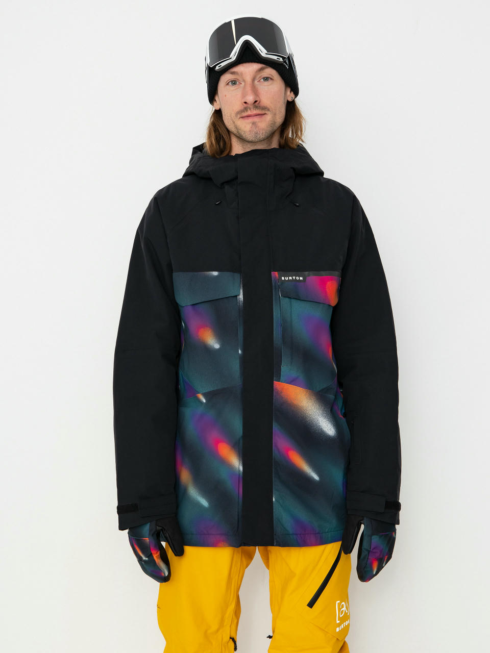 Pánska Snowboardová bunda Burton Covert 2.0 (true black/comets)