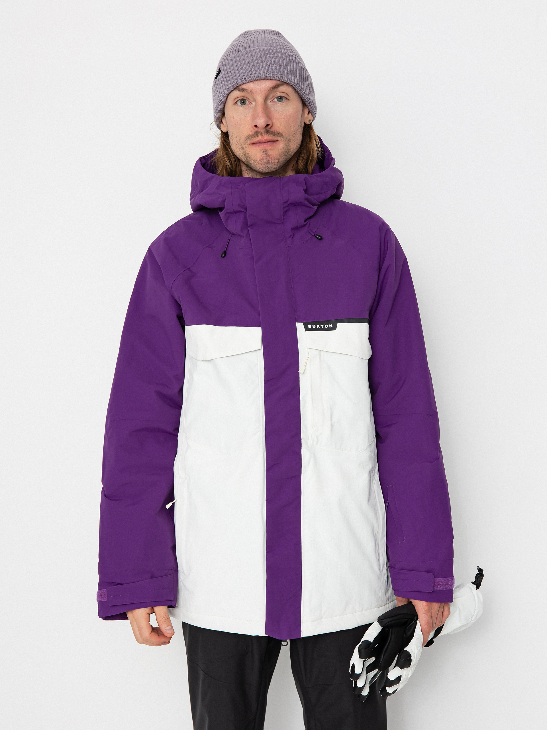 Snowboardová bunda Burton Covert 2.0 (imperial purple/stout white)