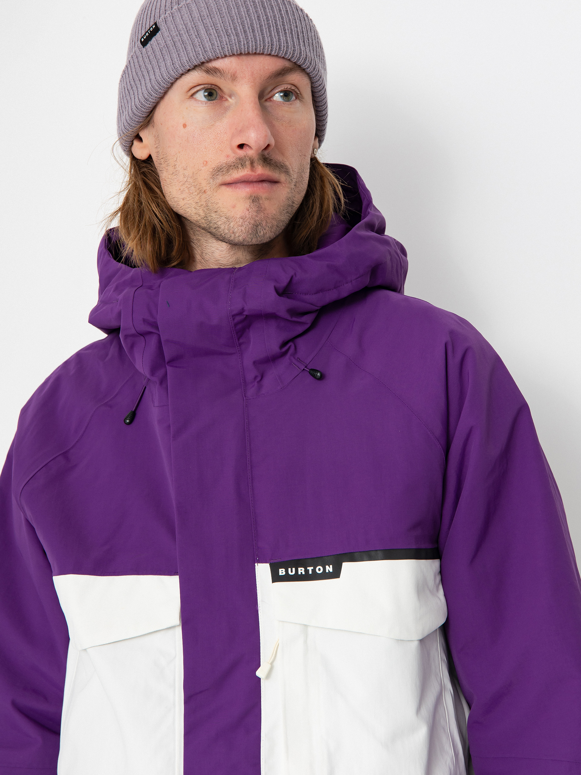 Pánska Snowboardová bunda Burton Covert 2.0 (imperial purple/stout white)