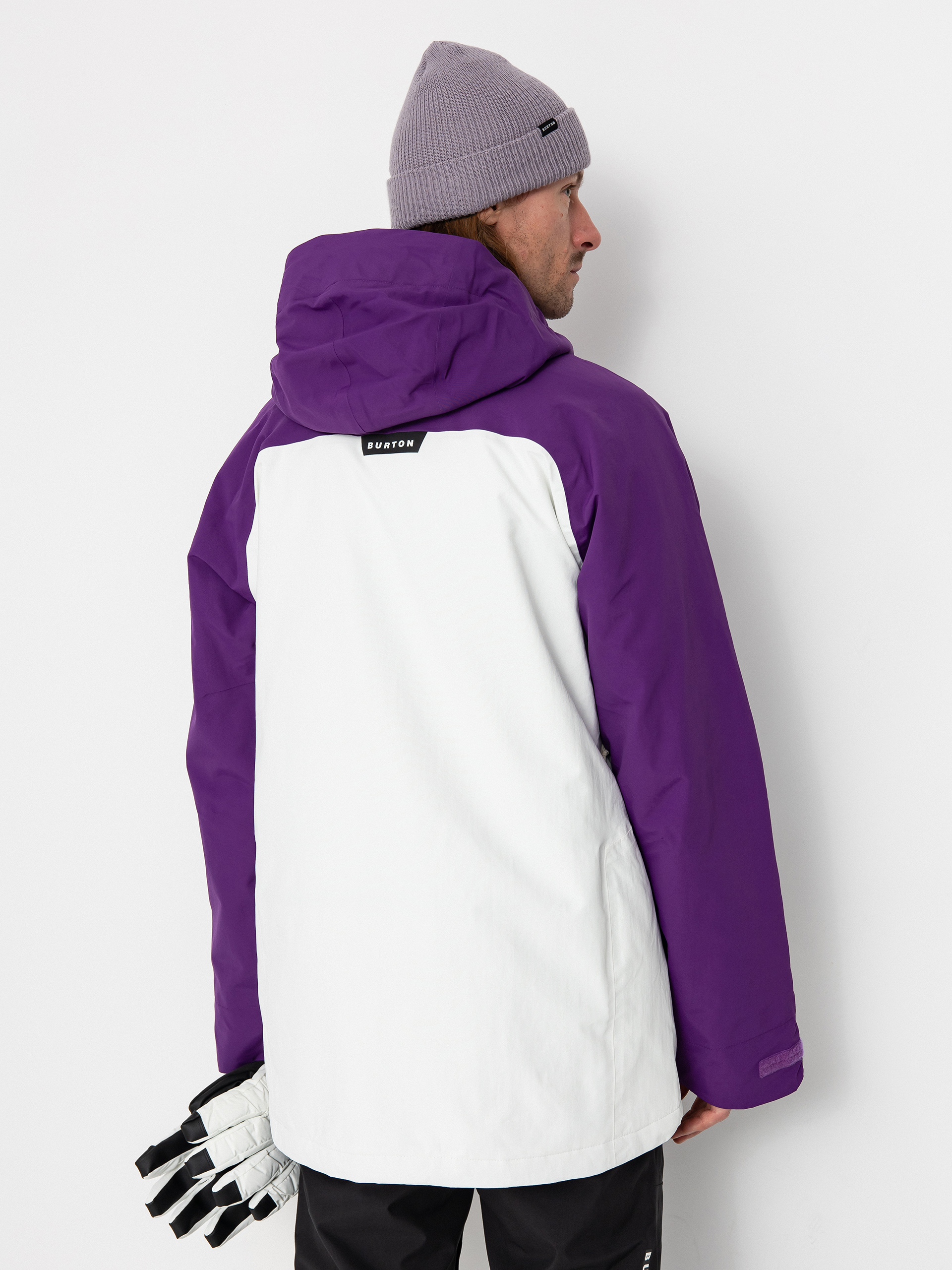 Pánska Snowboardová bunda Burton Covert 2.0 (imperial purple/stout white)