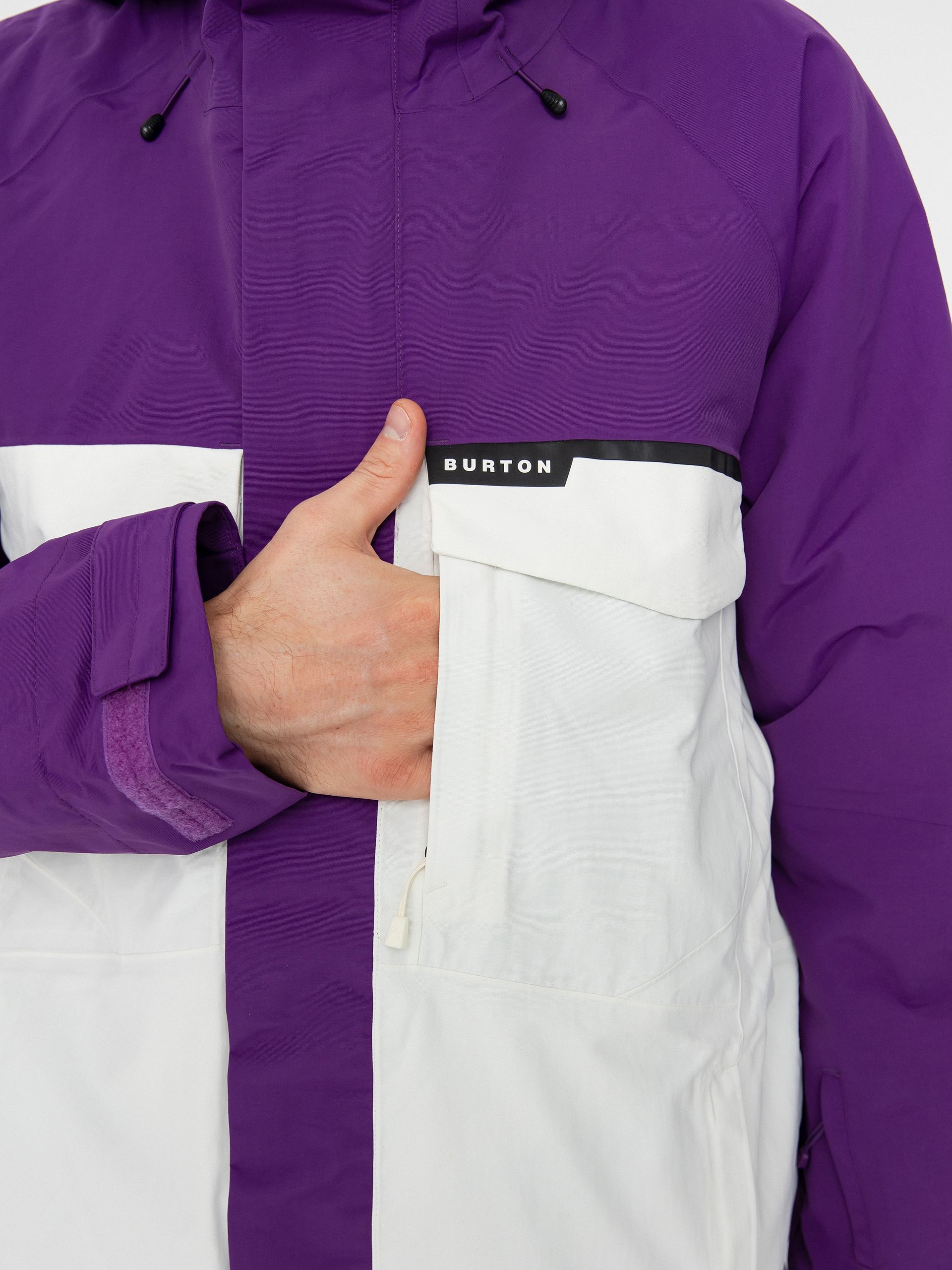 Pánska Snowboardová bunda Burton Covert 2.0 (imperial purple/stout white)