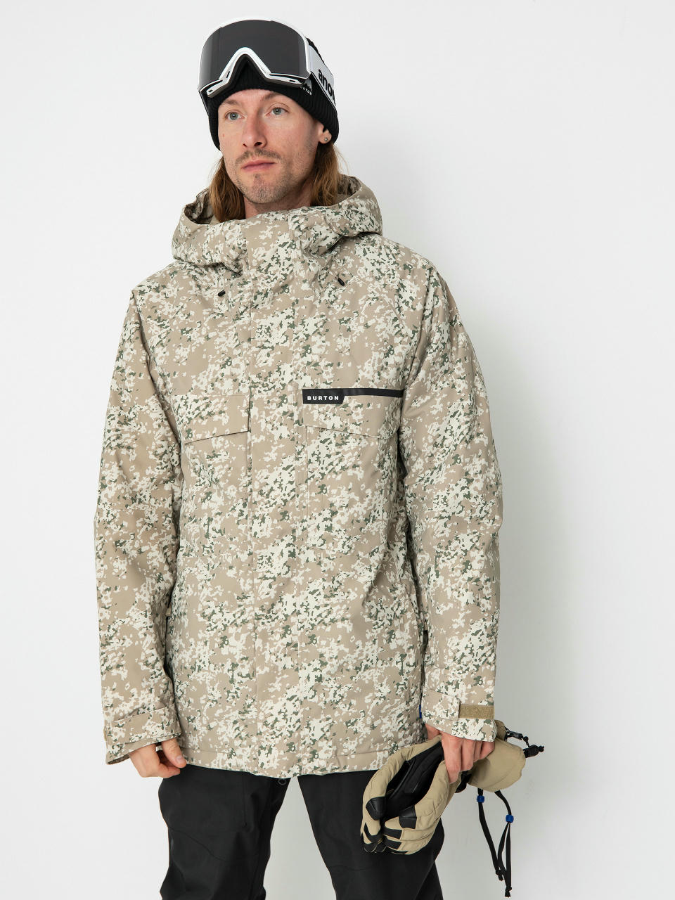 Pánska Snowboardová bunda Burton Covert 2.0 (snowfall camo)