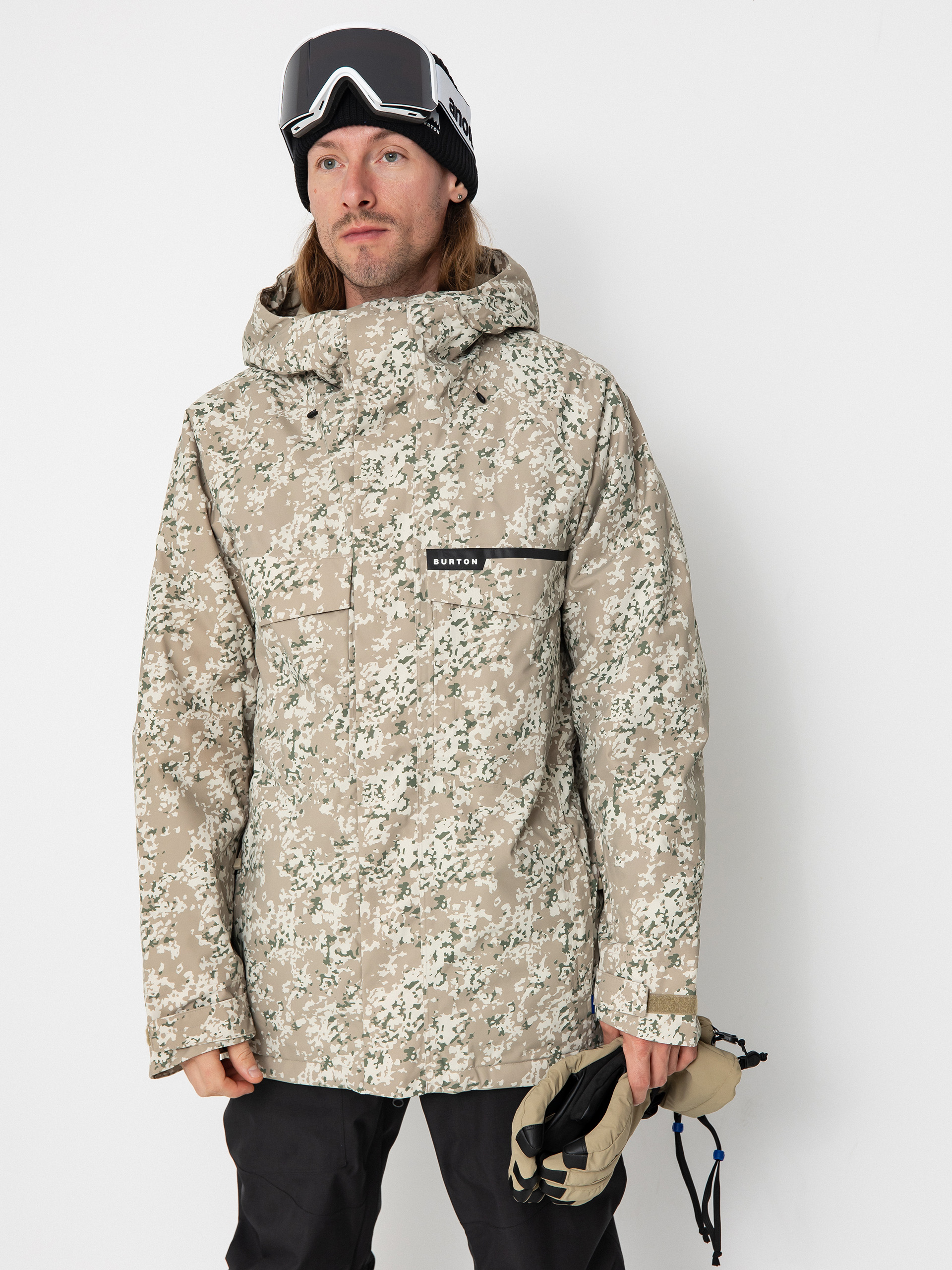 Snowboardová bunda Burton Covert 2.0 (snowfall camo)