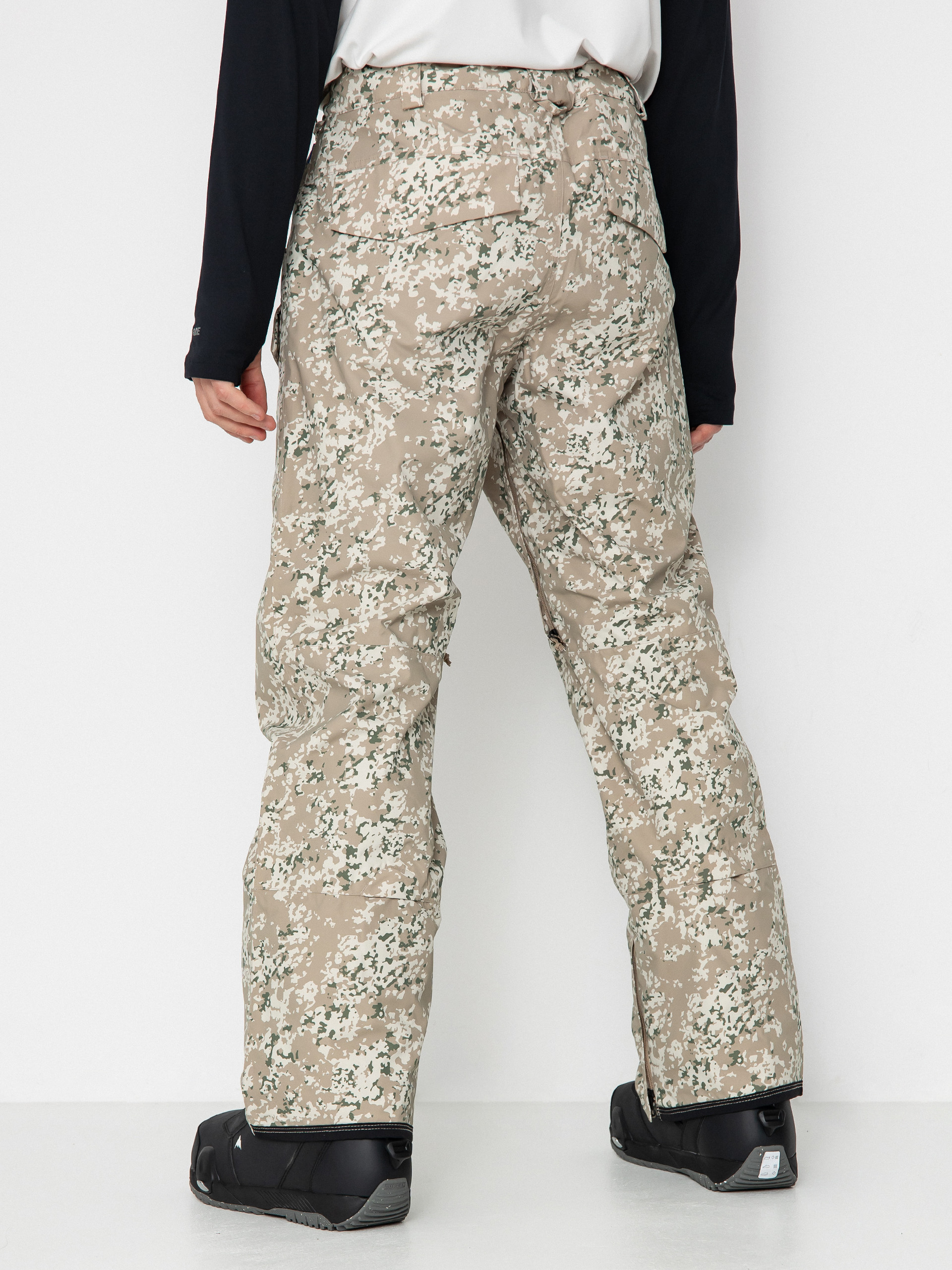 Pánske Snowboardové nohavice Burton Covert 2.0 (snowfall camo)