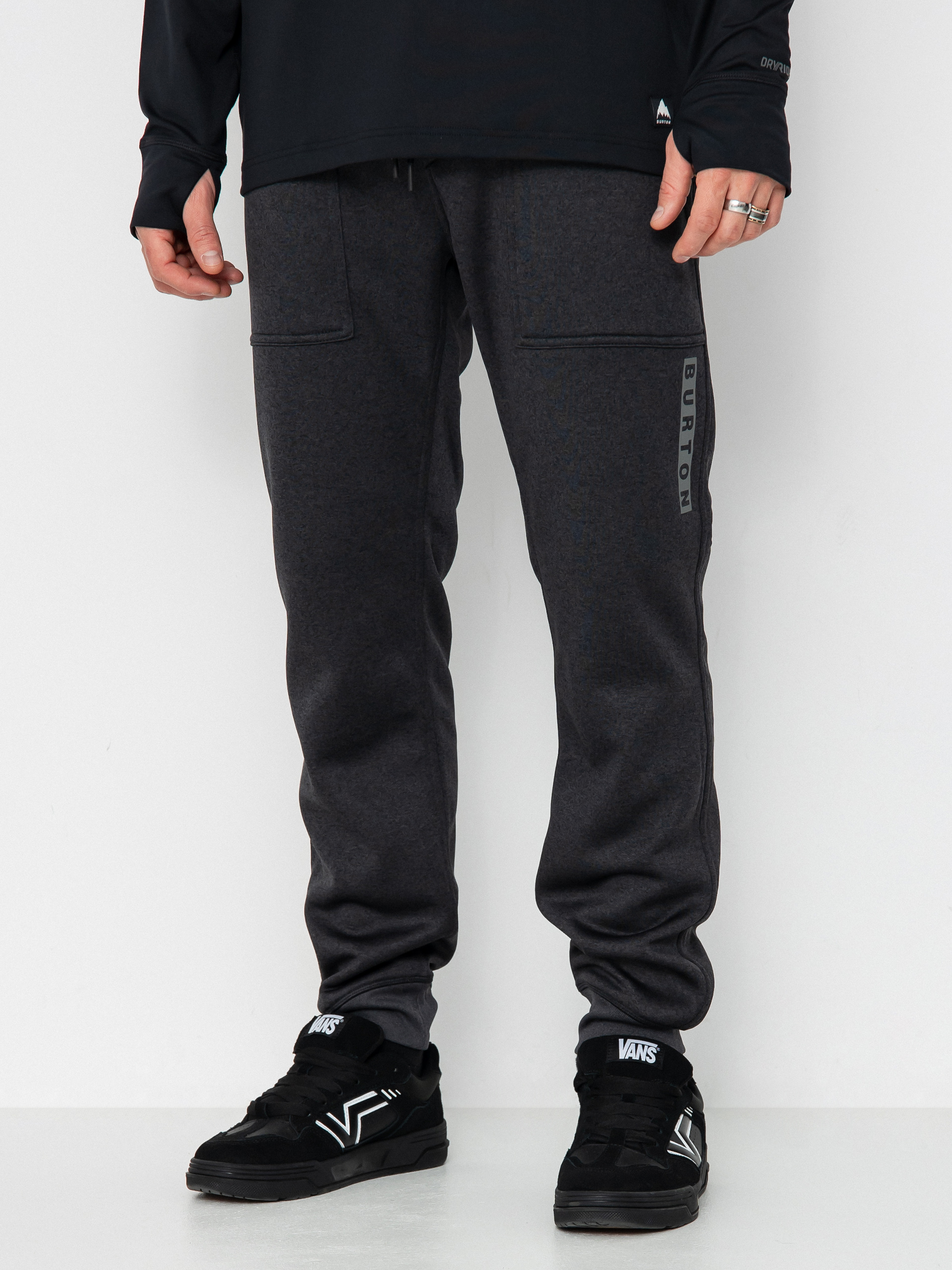 Snowboardové nohavice Burton Oak (true black heather)