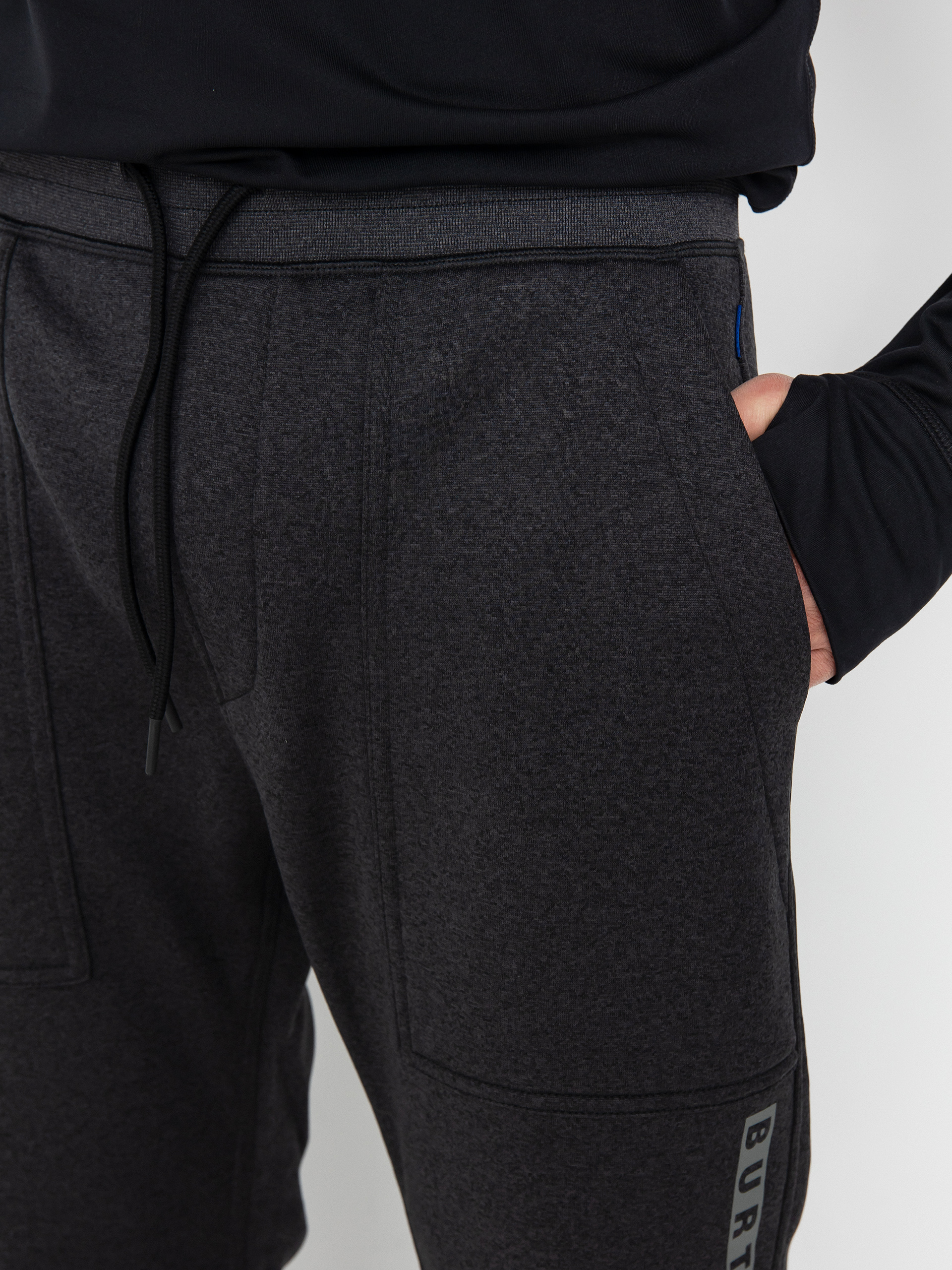 Snowboardové nohavice Burton Oak (true black heather)