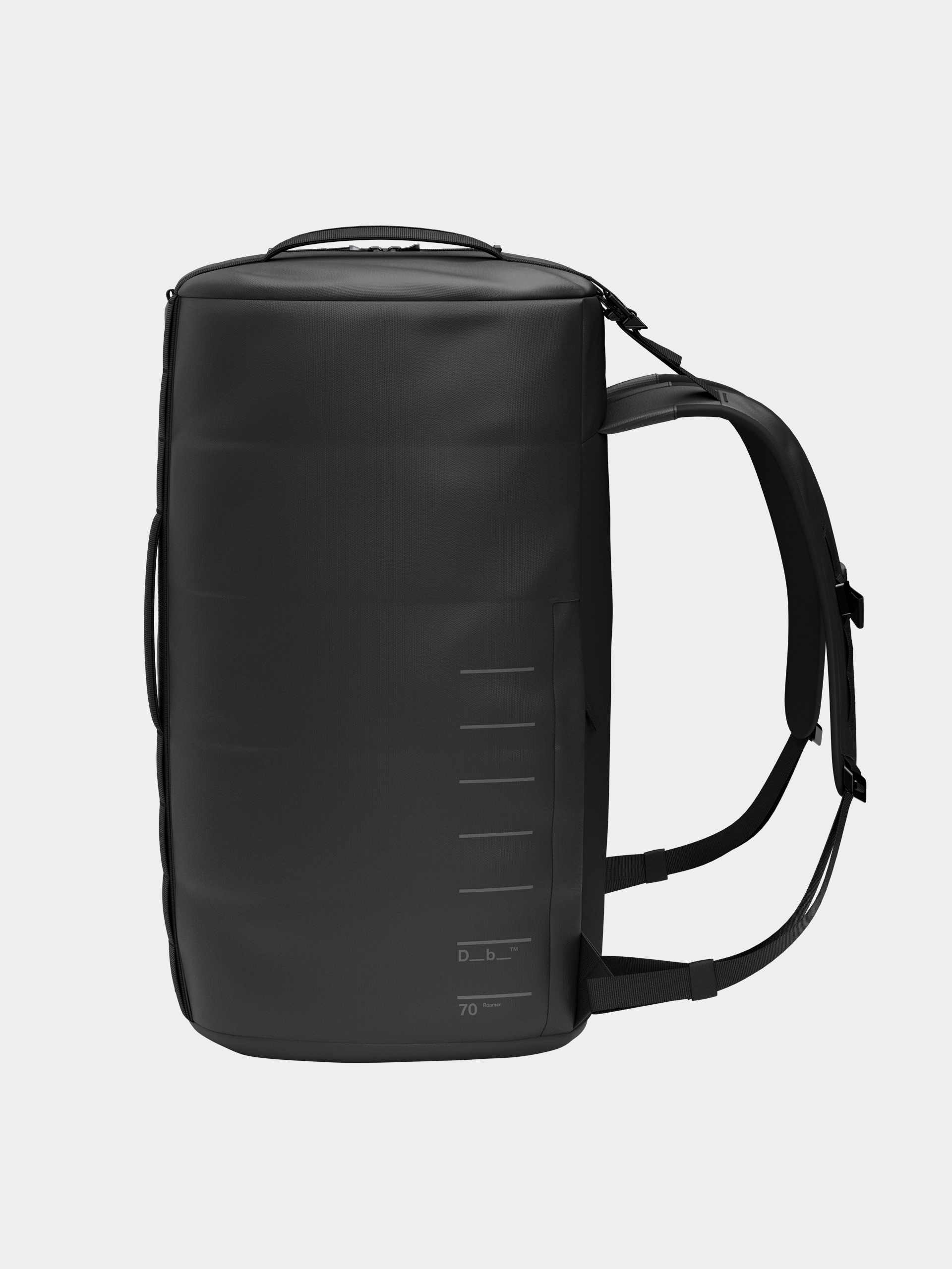  Cestovná taška Db Roamer Pro Split Duffel 70L (black out)