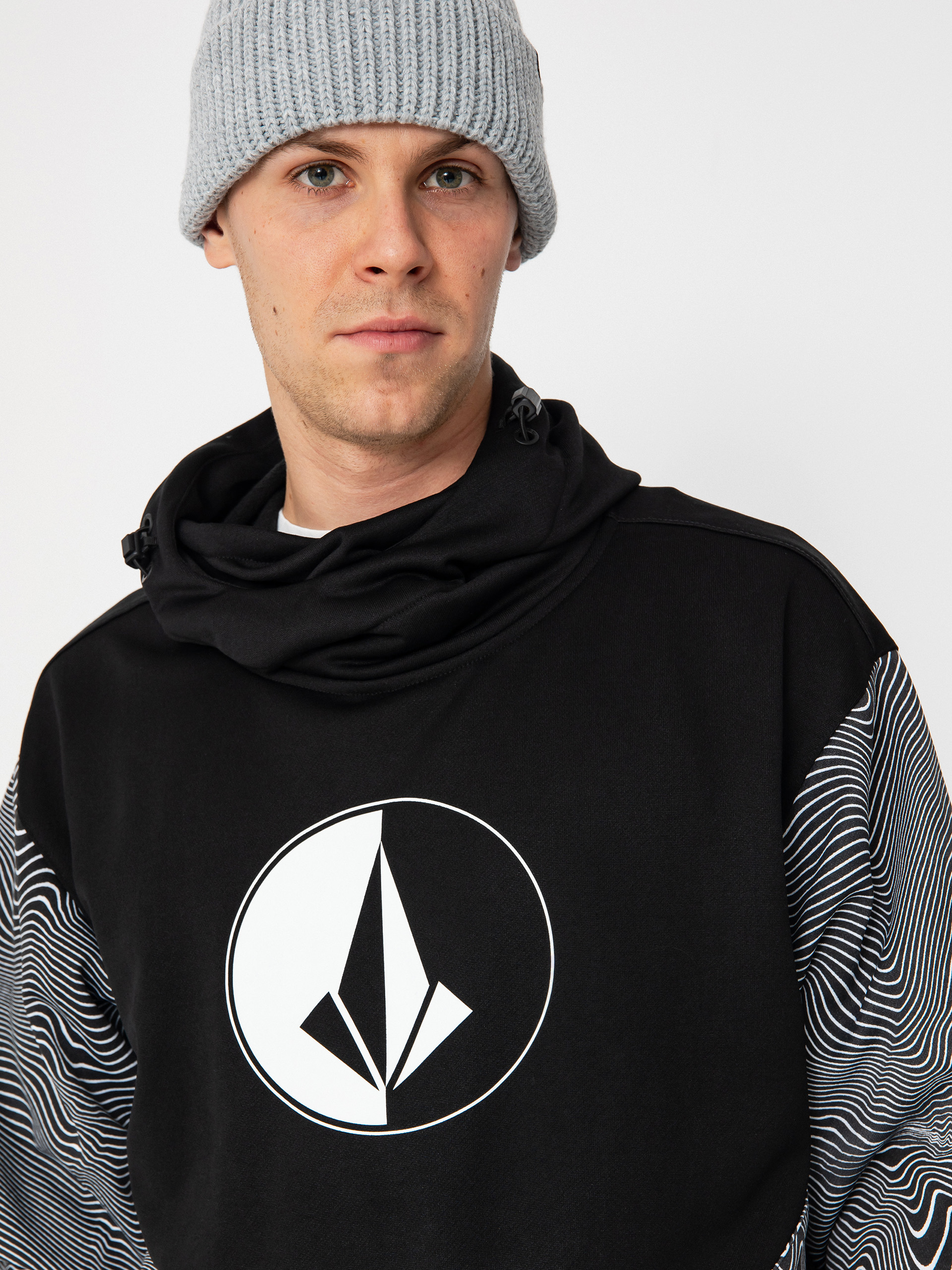 Pánska Termomikina  Volcom Hydro Riding HD (black print)