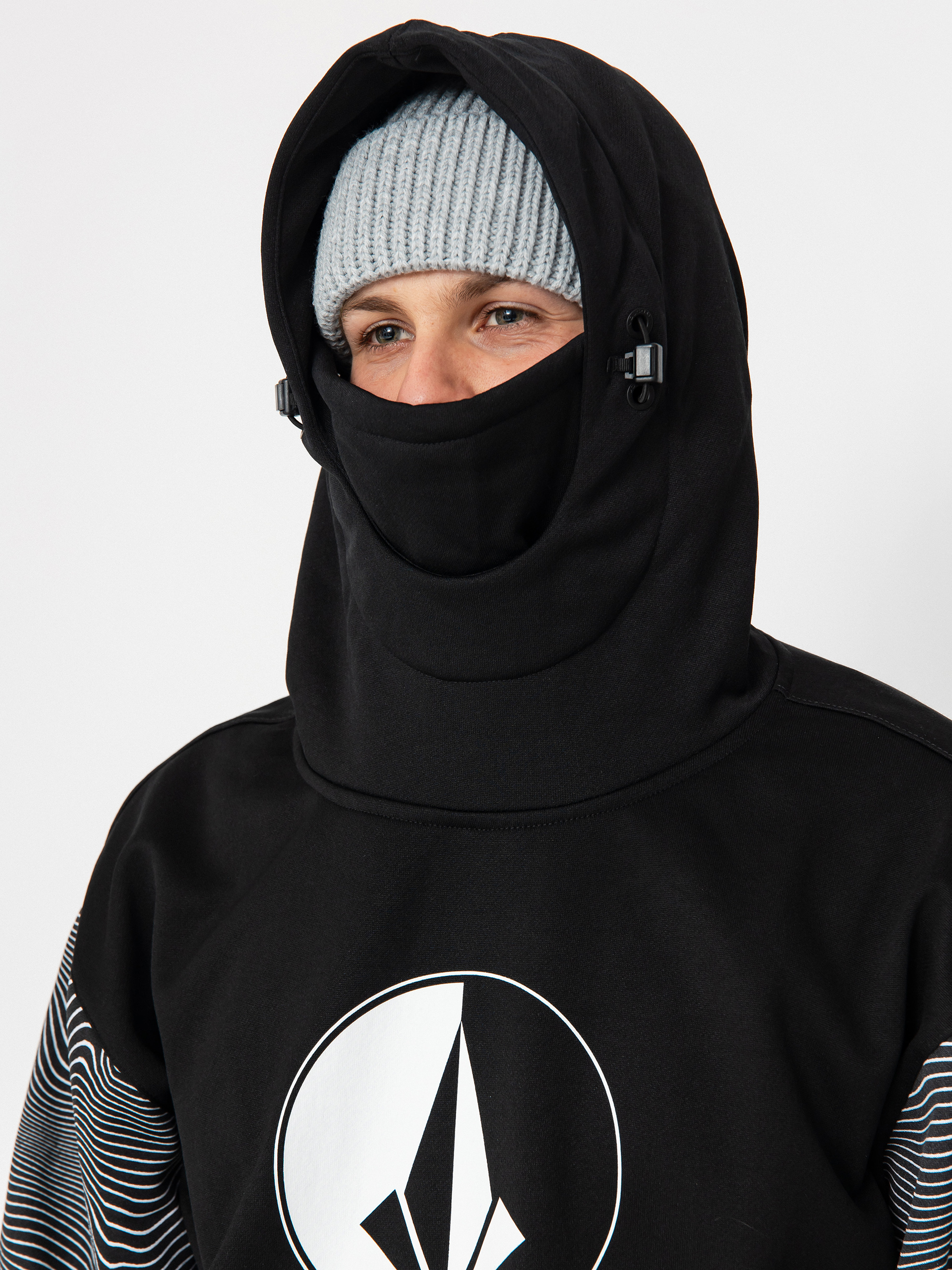 Pánska Termomikina  Volcom Hydro Riding HD (black print)