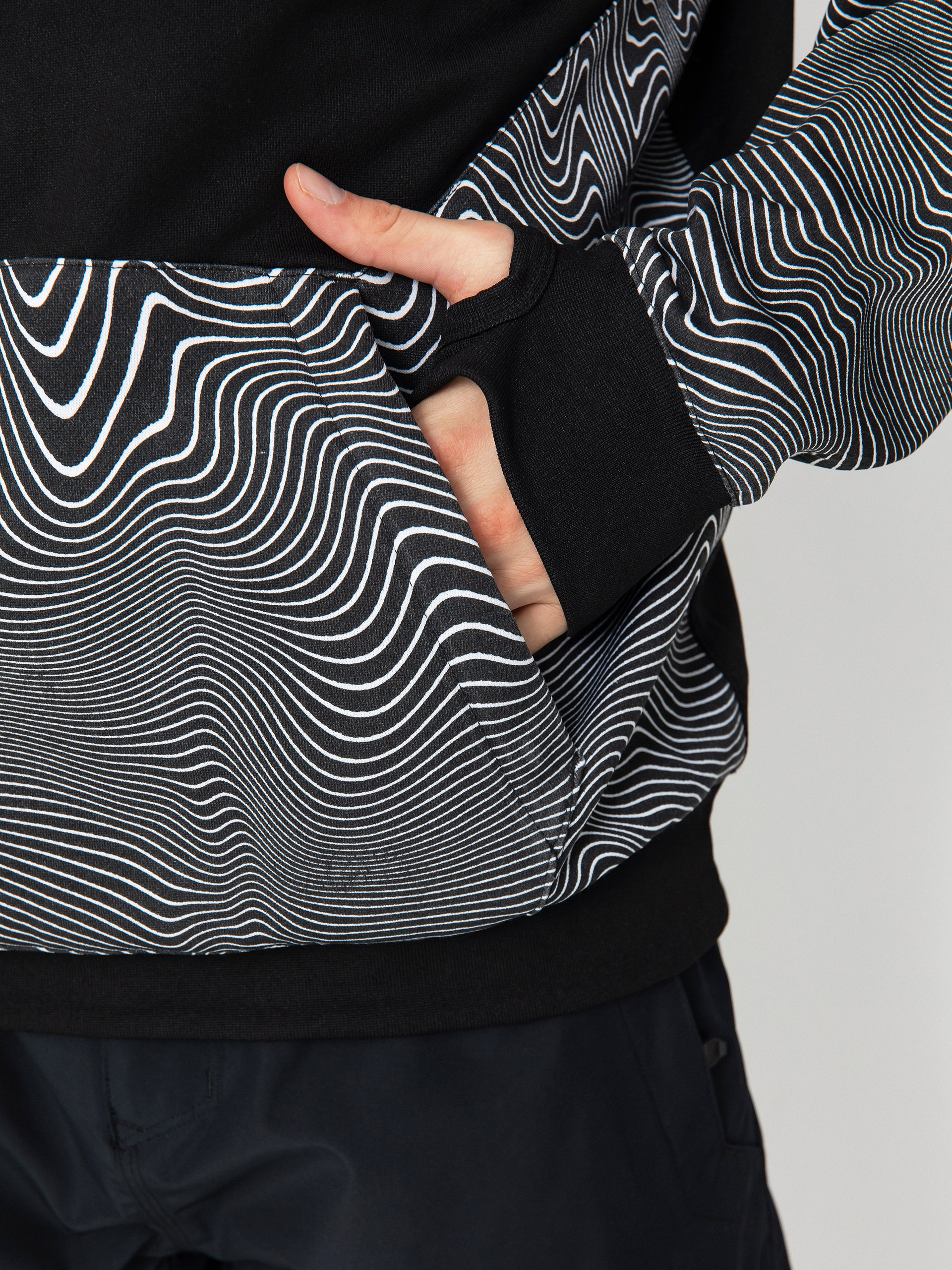 Pánska Termomikina  Volcom Hydro Riding HD (black print)
